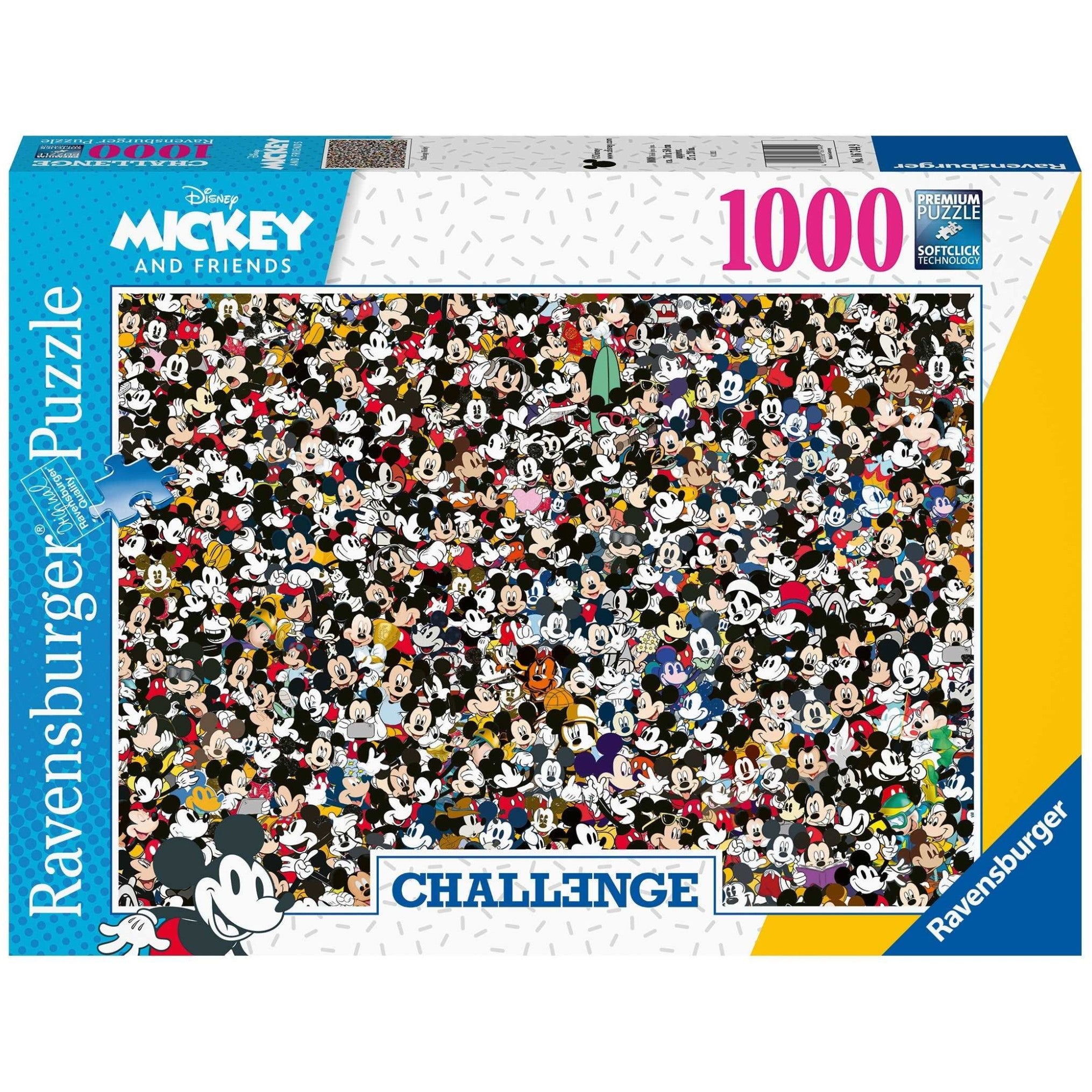 Ravensburger - Disney Mickey Challenge Jigsaw Puzzle 1000 Pcs