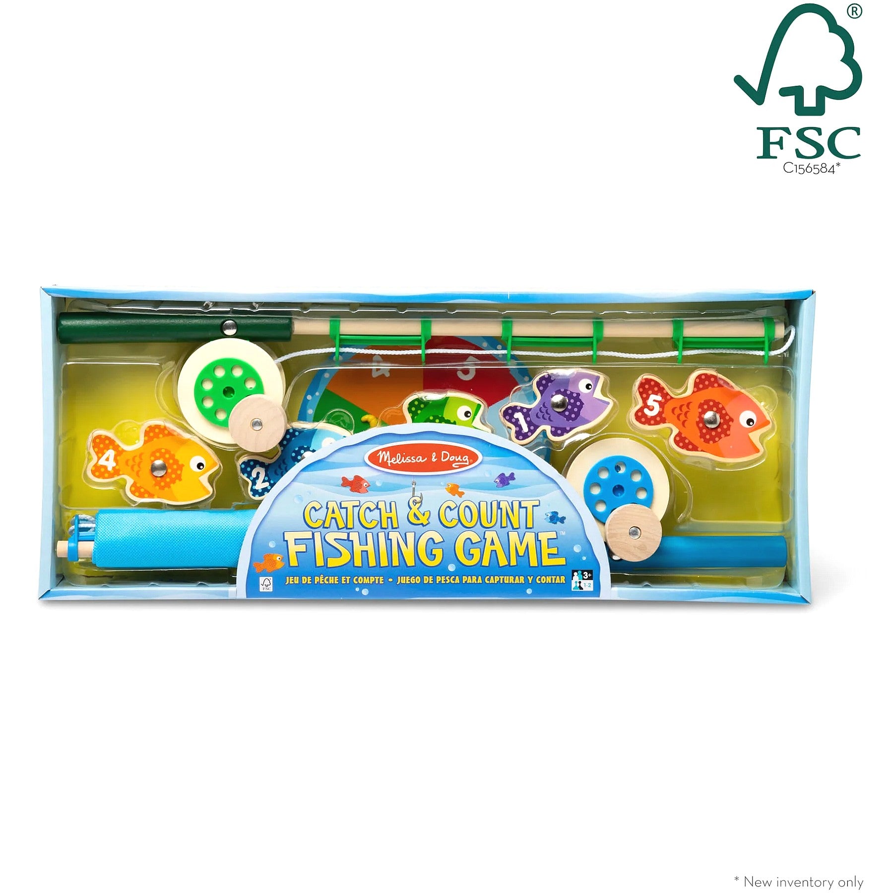 Melissa & Doug - Catch & Count Fishing Game