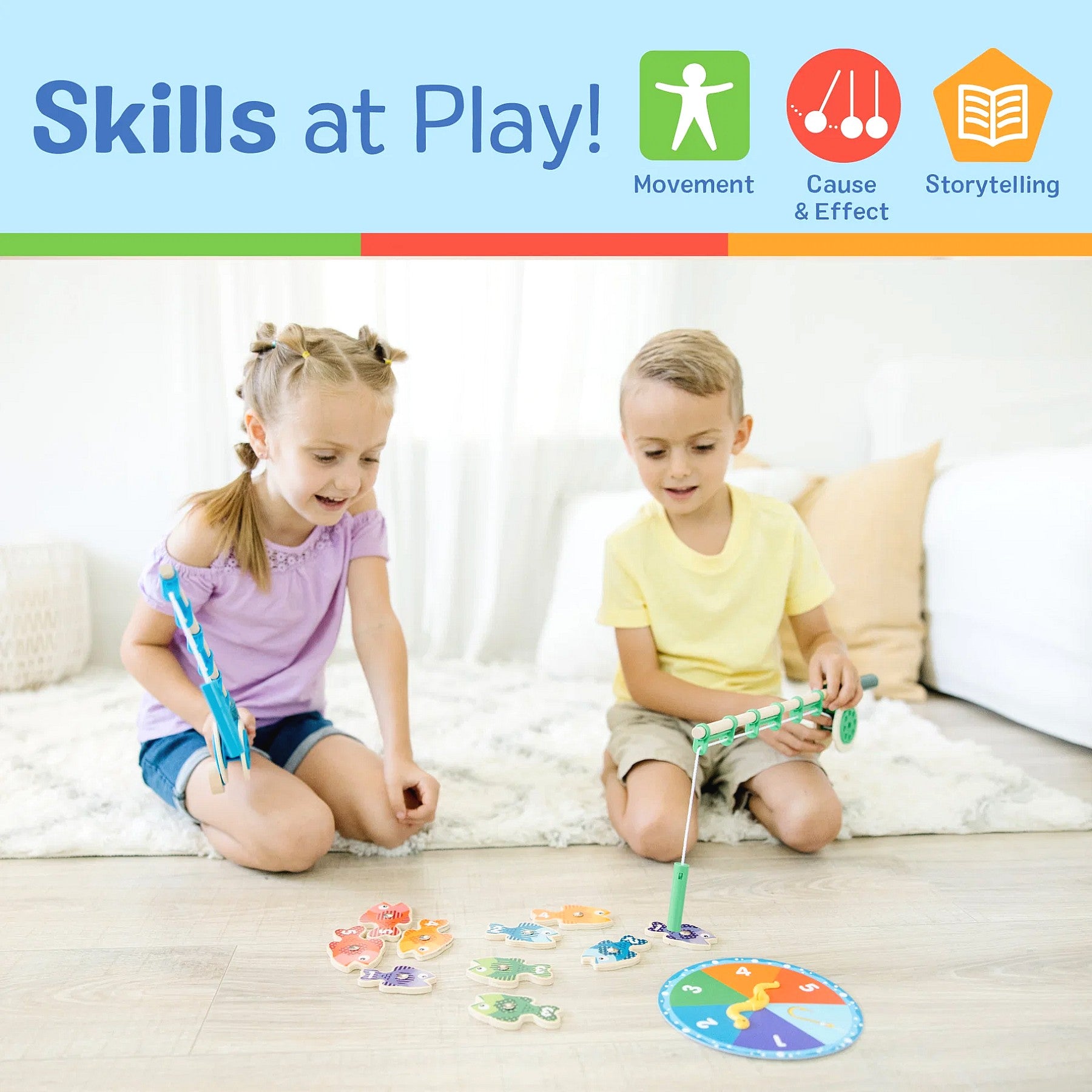 Melissa & Doug - Catch & Count Fishing Game