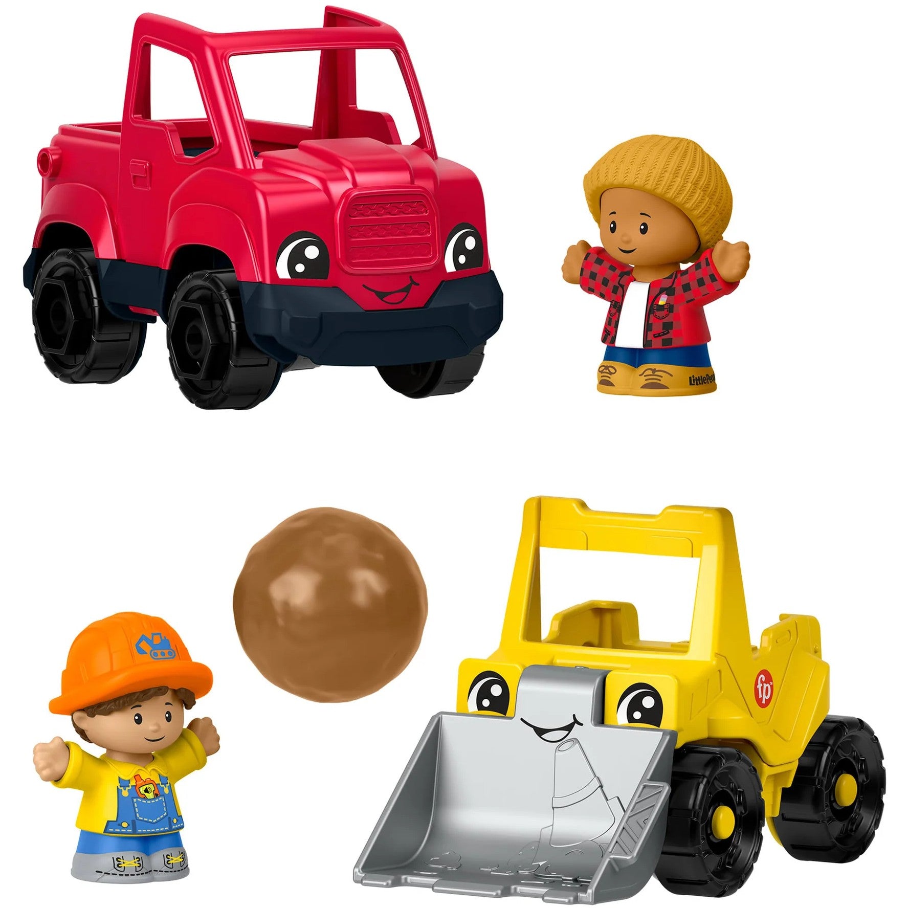Fisher-Price - Little People Work Around Town Vehicle Set - Mattel