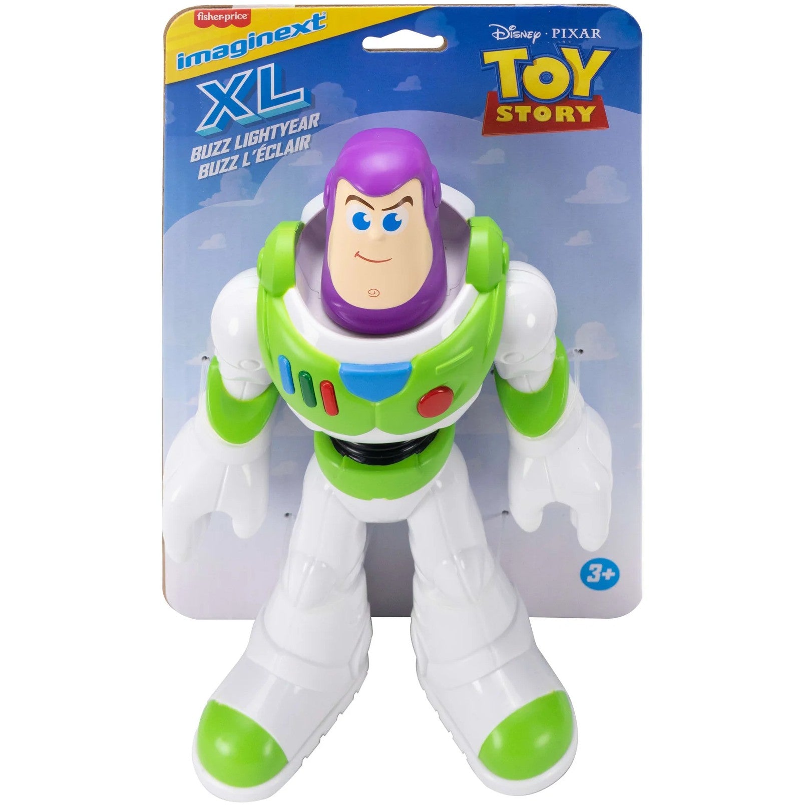 Fisher-Price - Imaginext Toy Story XL 9-Inch Buzz Lightyear Action Figure - Mattel