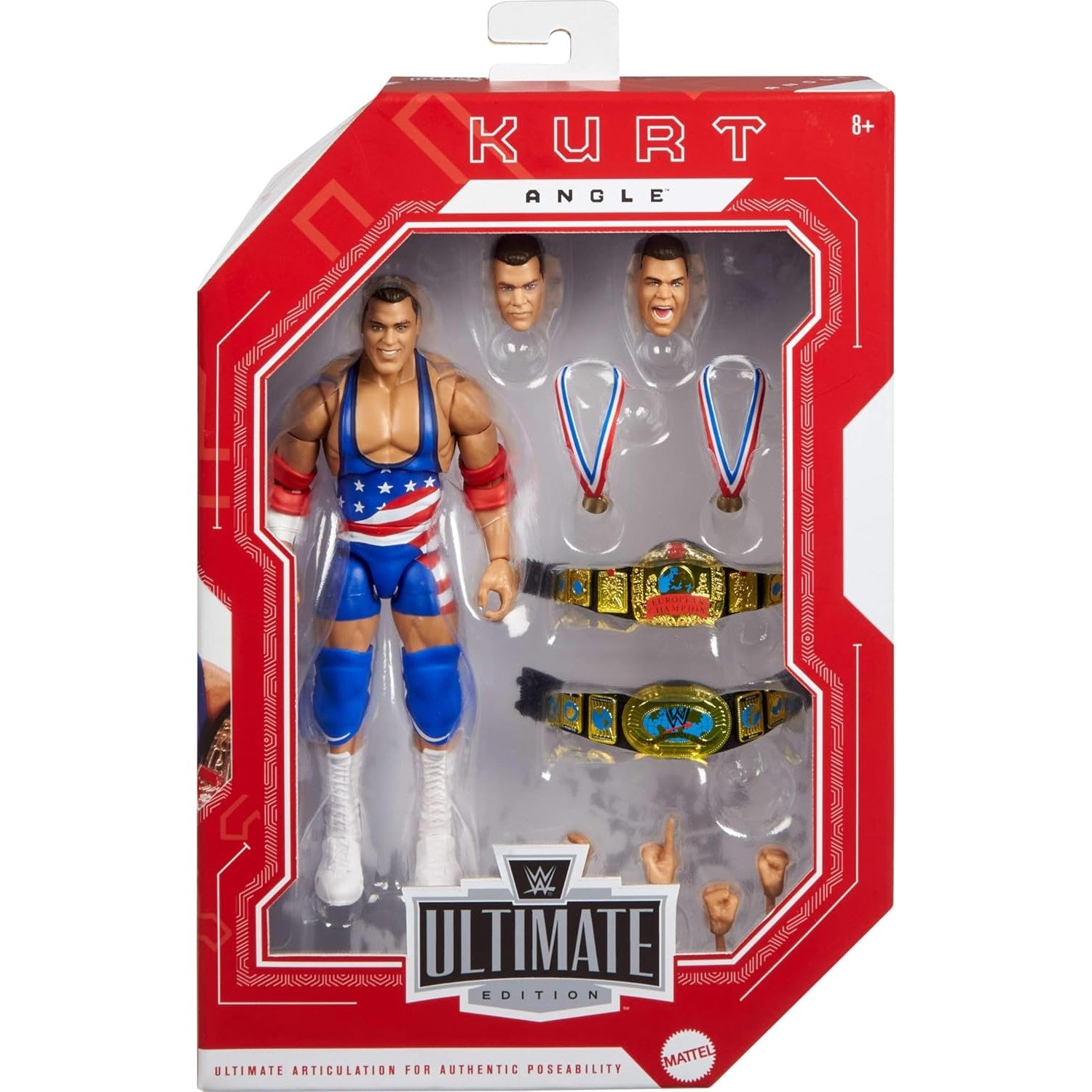 WWE - Ultimate Edition Monday Night War Kurt Angle Action Figure - Mattel