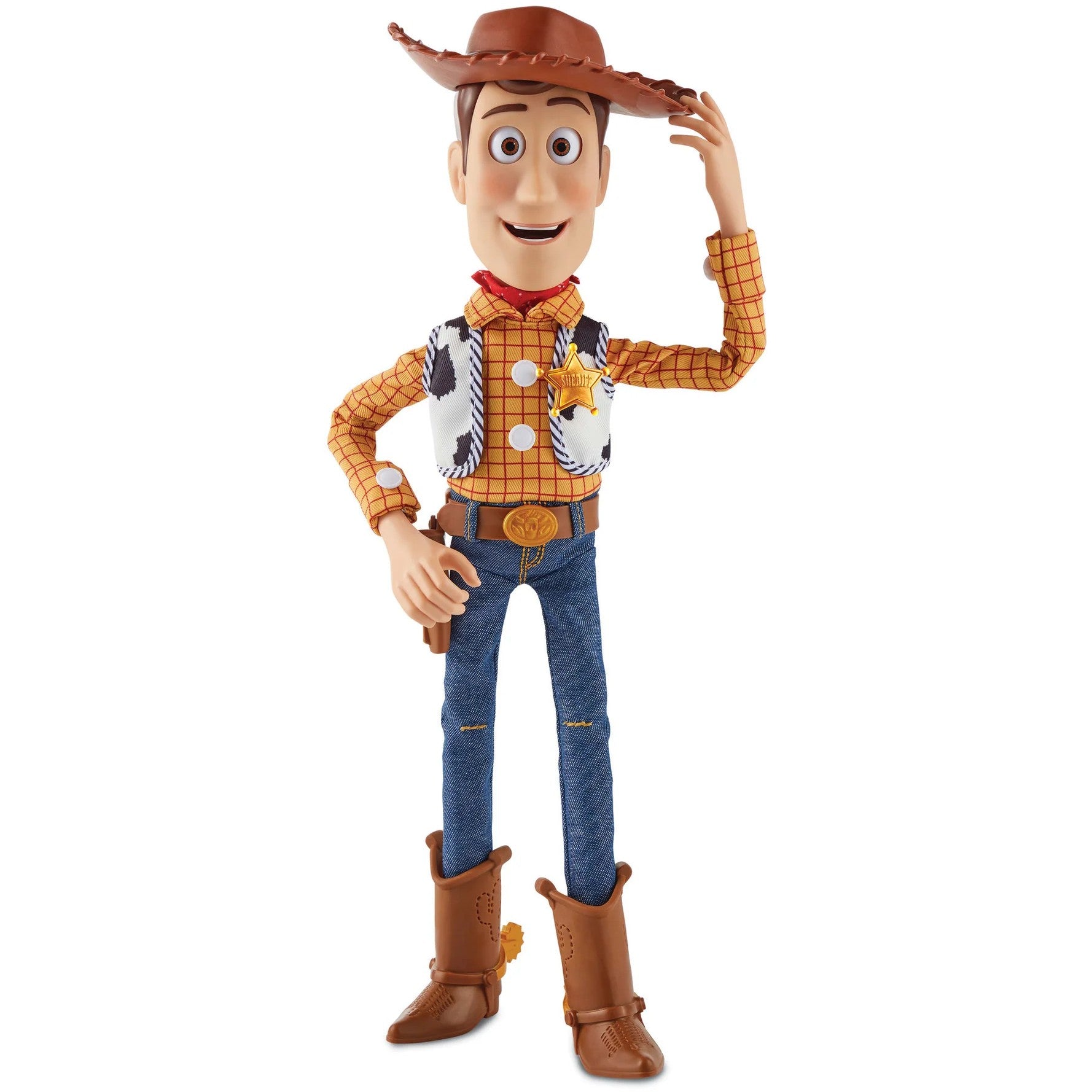 Disney Pixar - Toy Story 5 Ultimate Action Woody 16-Inch Figure - Mattel