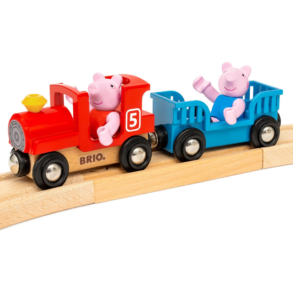 BRIO World - Peppa Pig Train Set 18 Pieces