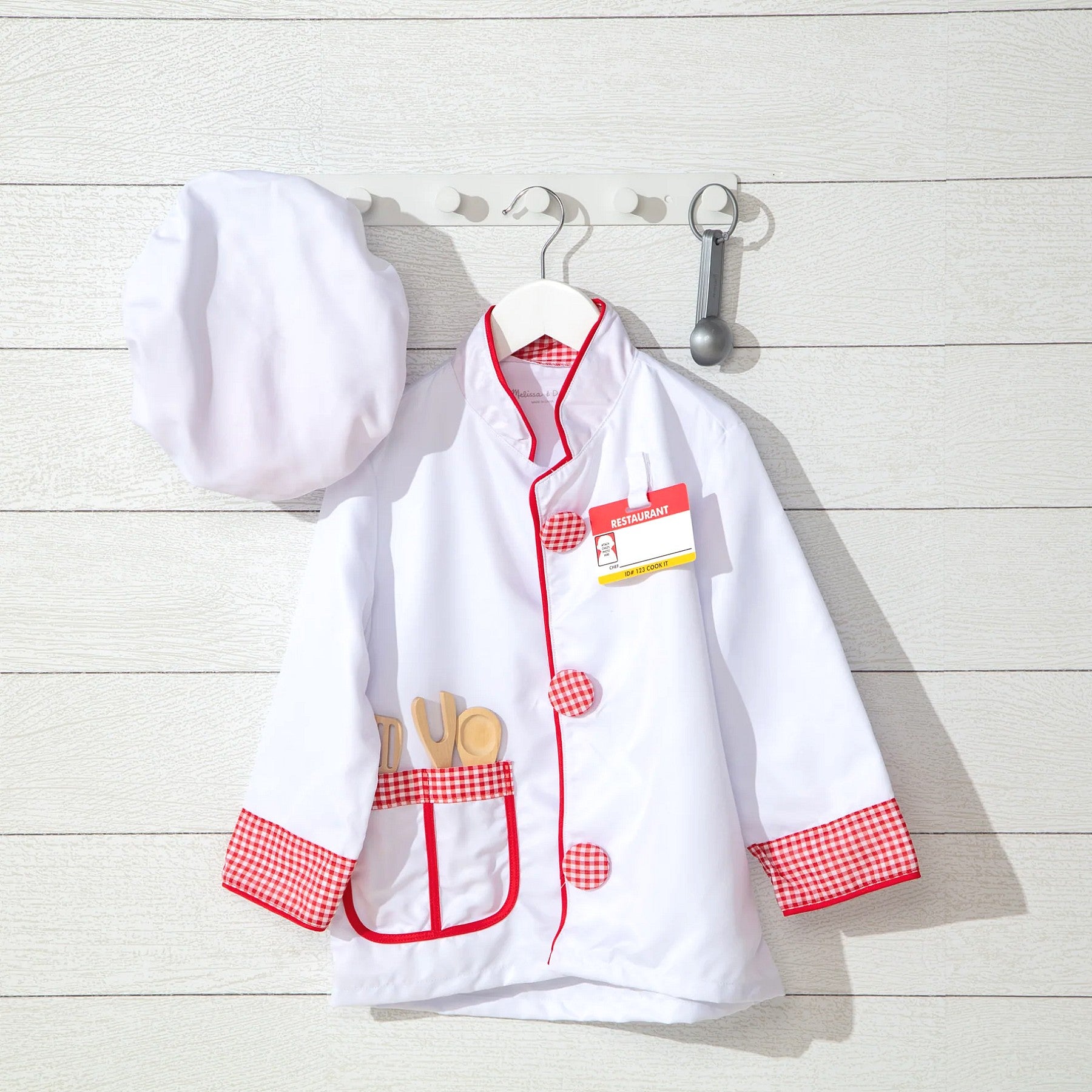 Melissa & Doug - Chef Costume Role Play Set Age 3-6yrs