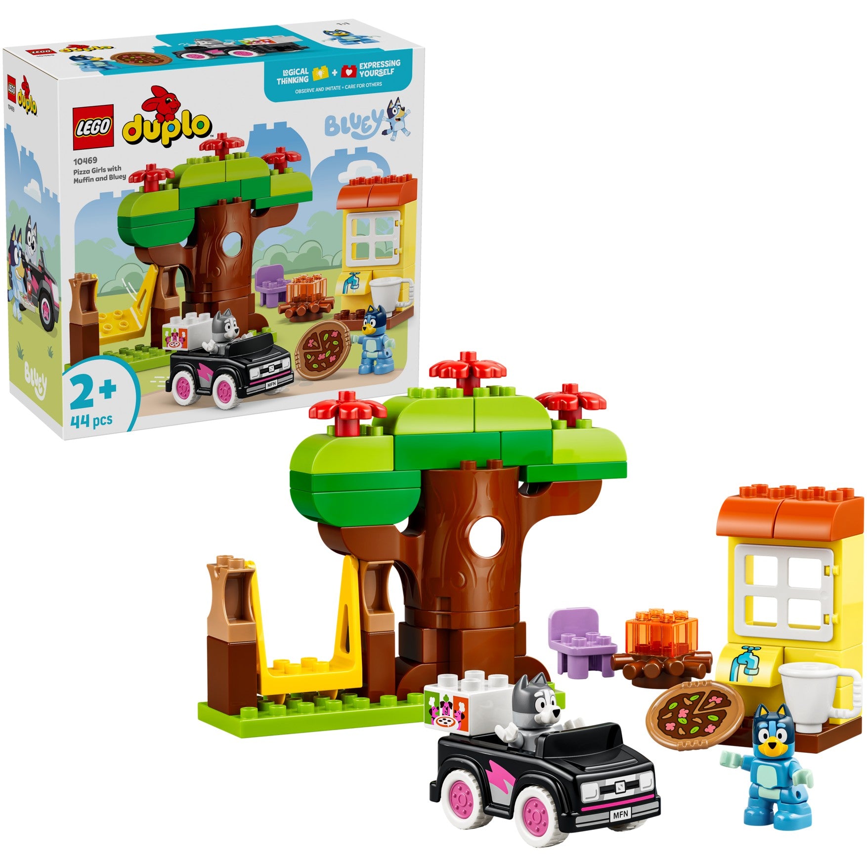 LEGO® 10469 Pizza Girls with Muffin and Bluey -  DUPLO®