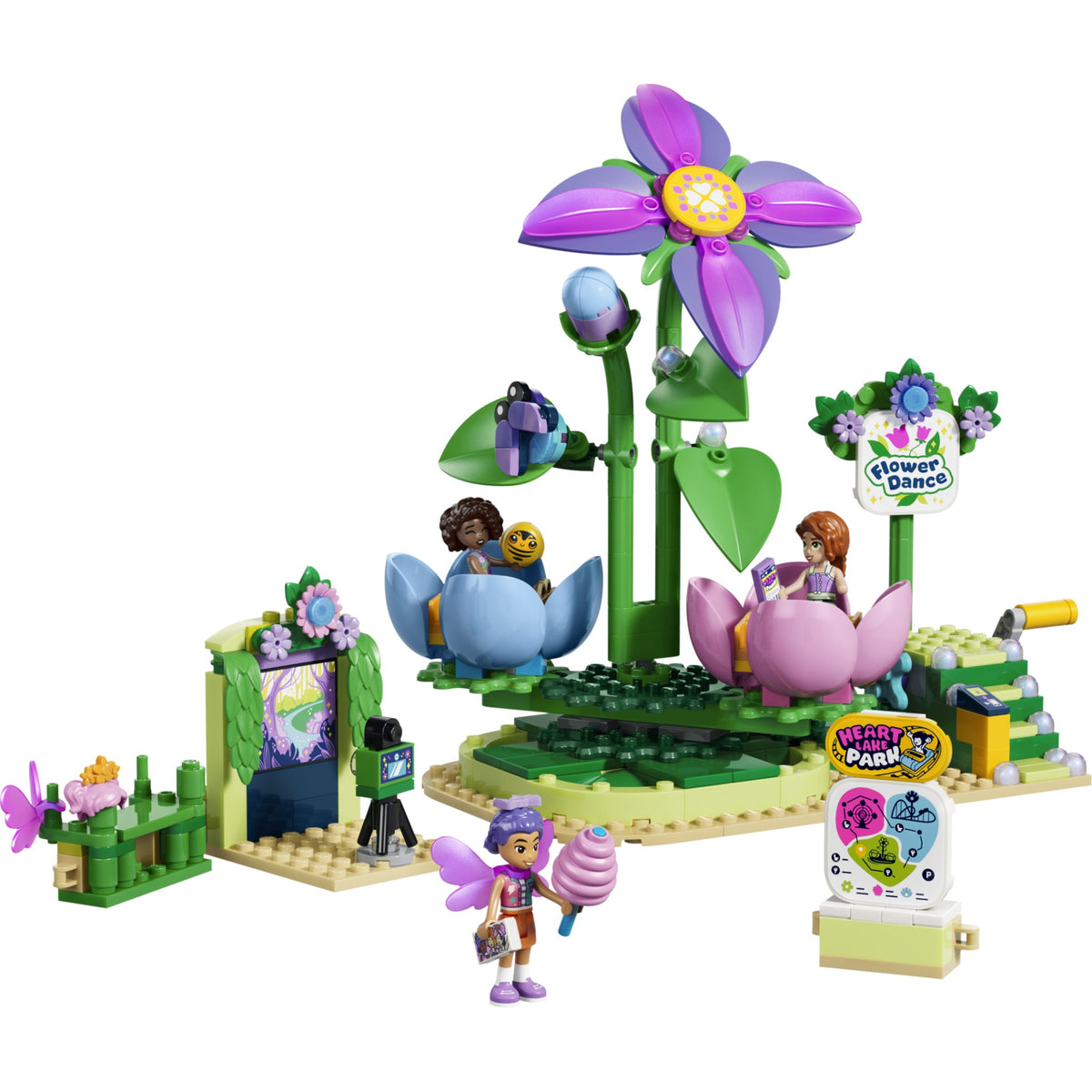 LEGO® 42702 Spinning Flower & Fairy Teacup Ride - Friends
