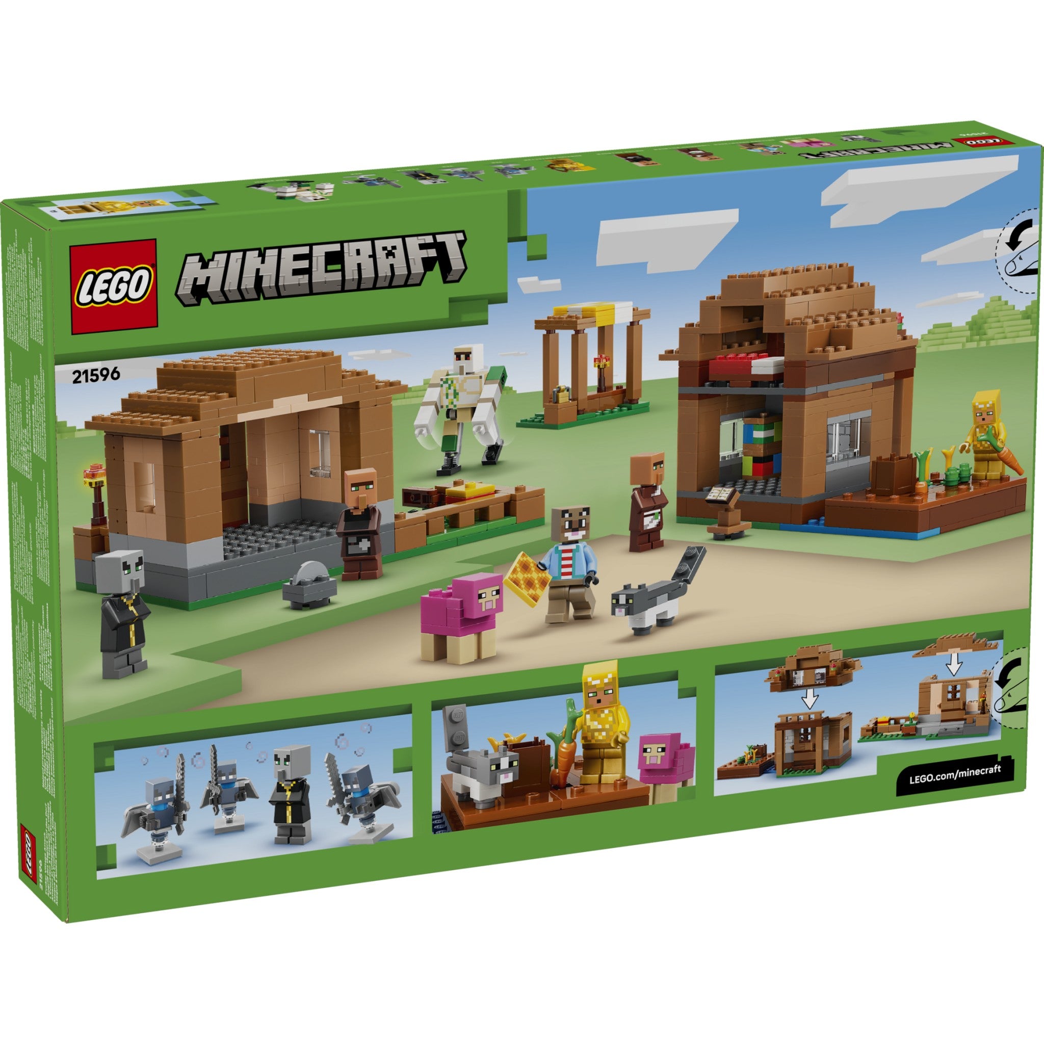 LEGO® 21596 Evoker Village Attack - Minecraft®
