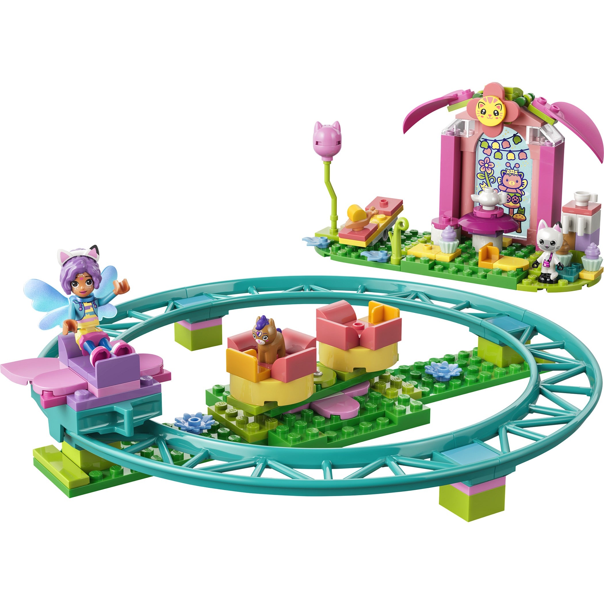 LEGO® 11214 Fairy Roller Coaster and Tea Party - Gabby’s Dollhouse 4+