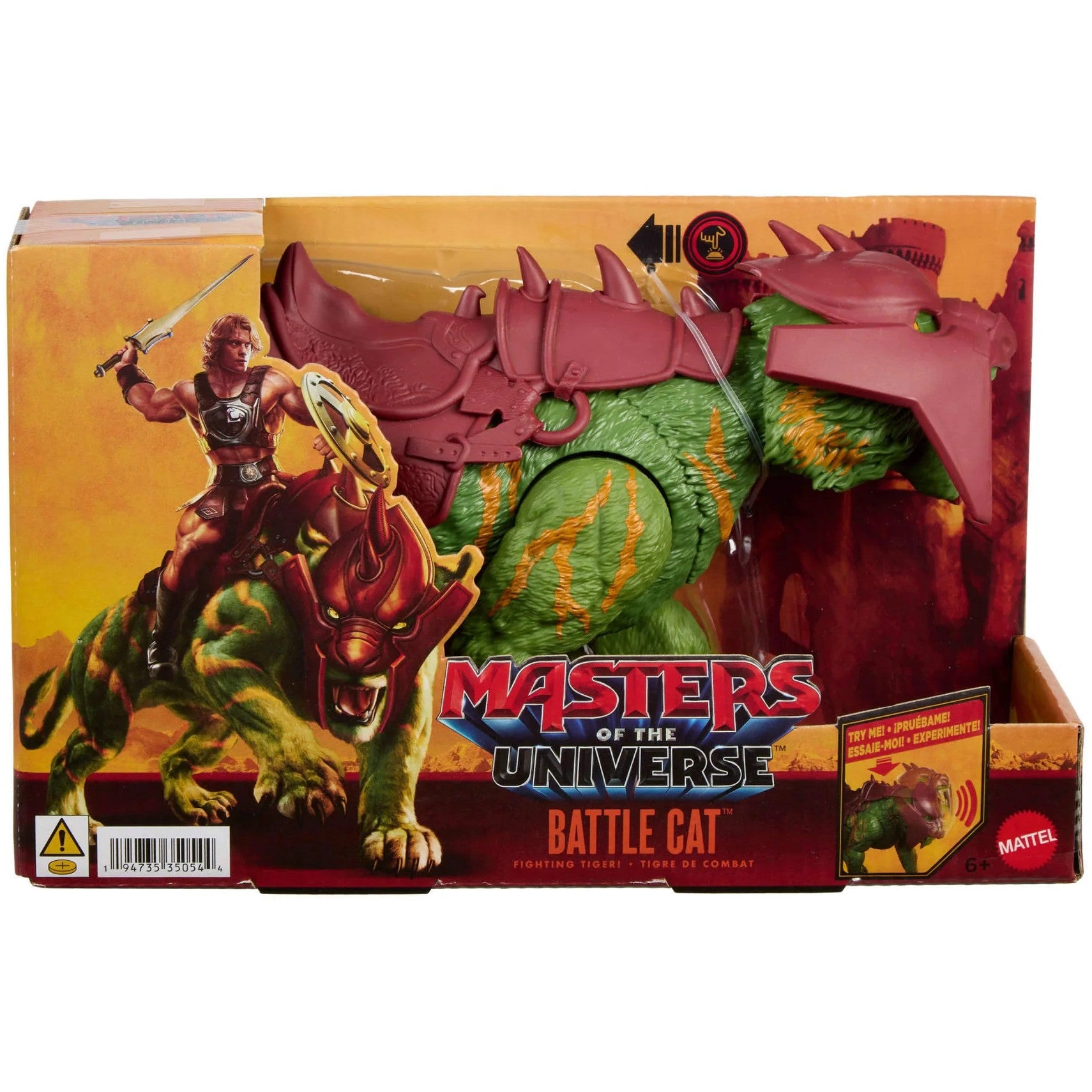 Masters of the Universe - 2026 Movie Battle Cat Creature Figure with Chomp & Roar 5.5-Inch