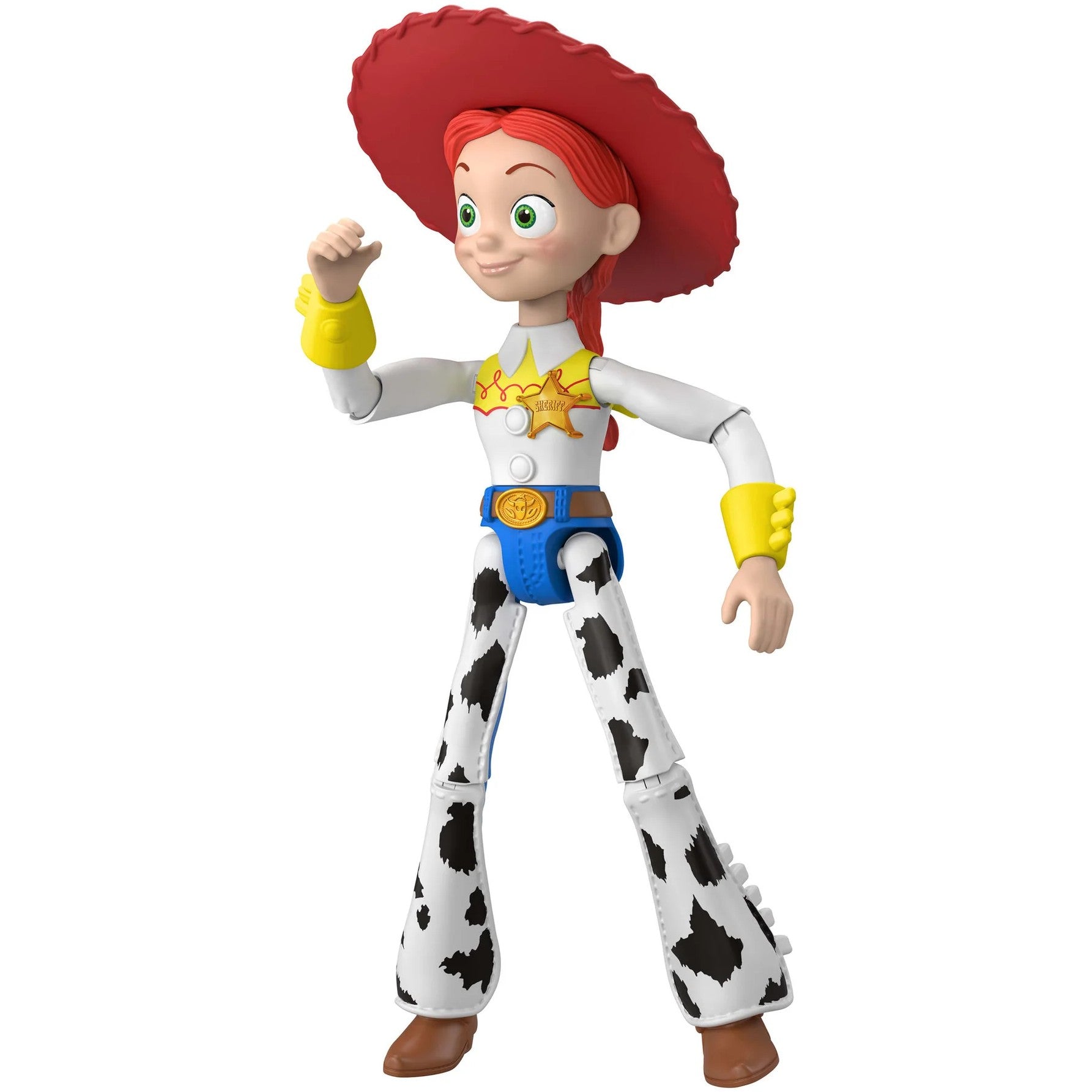 Disney Pixar - Toy Story 5 Jessie Action Figure 8.8-inch Tall Cowgirl 12 Posable Joints - Mattel