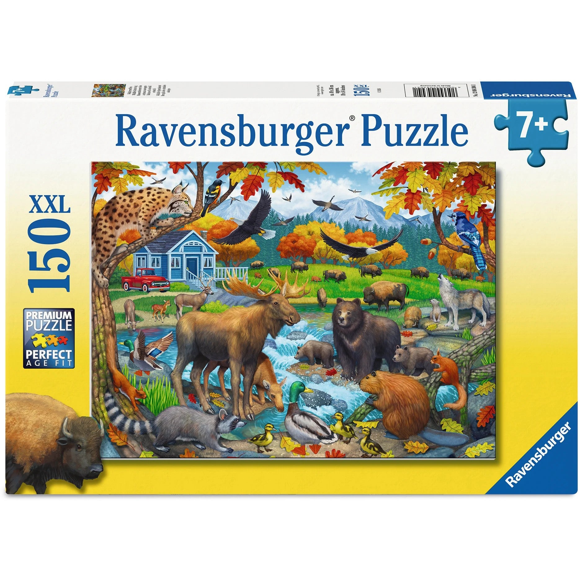 Ravensburger - Wildlife Gathering Jigsaw Puzzle XXL 150 Pcs