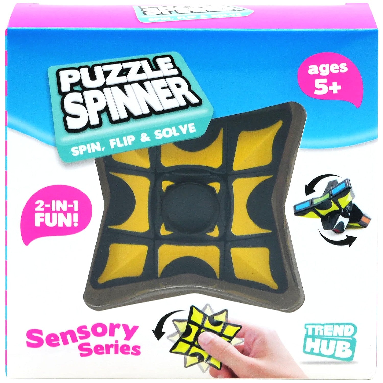 Trend Hub - Puzzle Fidget Spinner Sensory Series