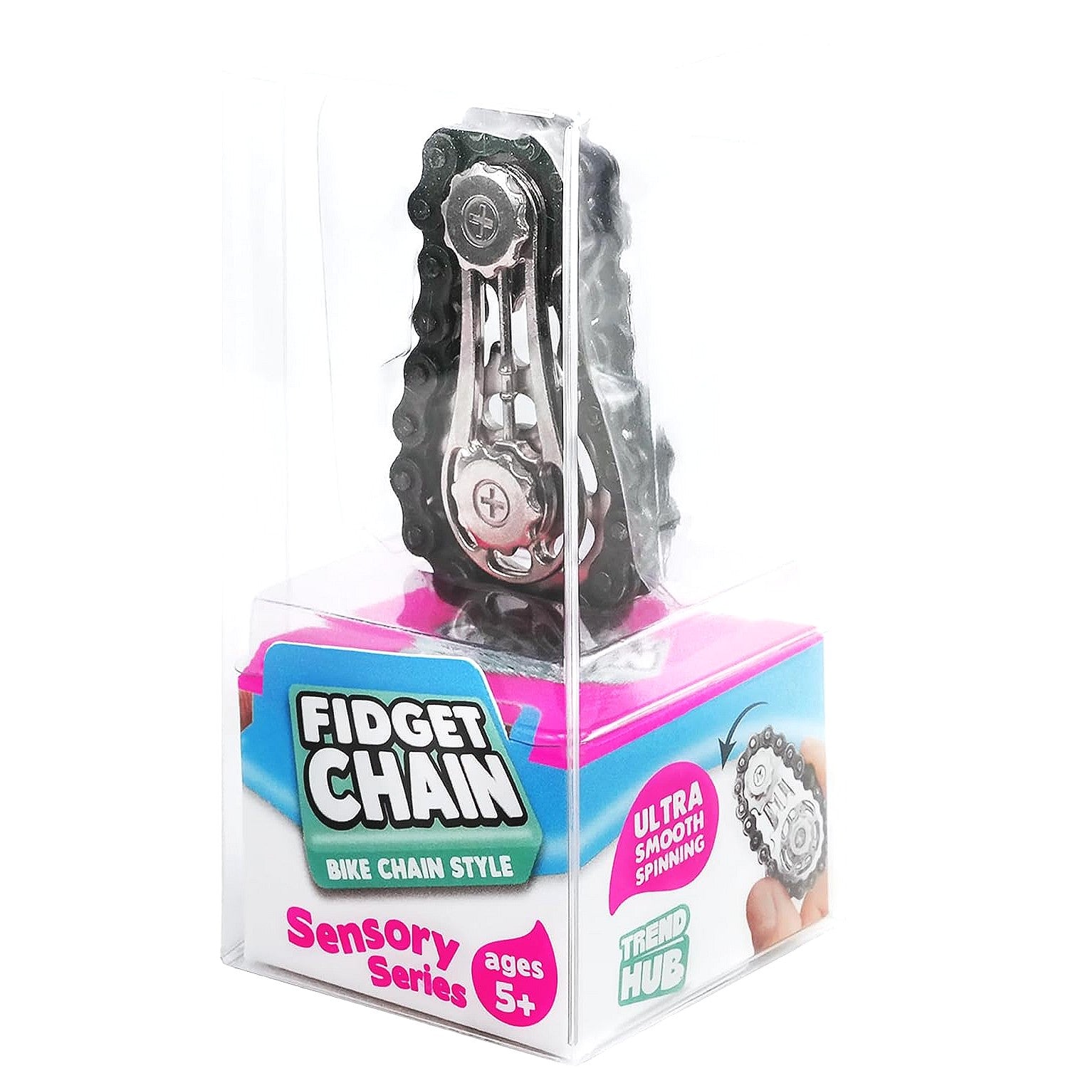 Trend Hub - Metal Fidget Chain Bike Chain Style Sensory Series