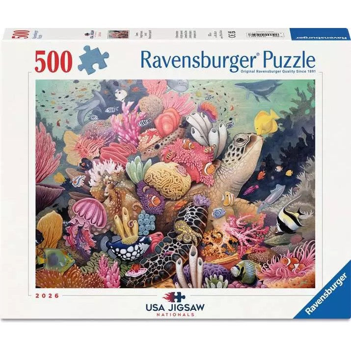 Ravensburger - USA Jigsaw Nationals Oceana Jigsaw Puzzle 500 Pieces