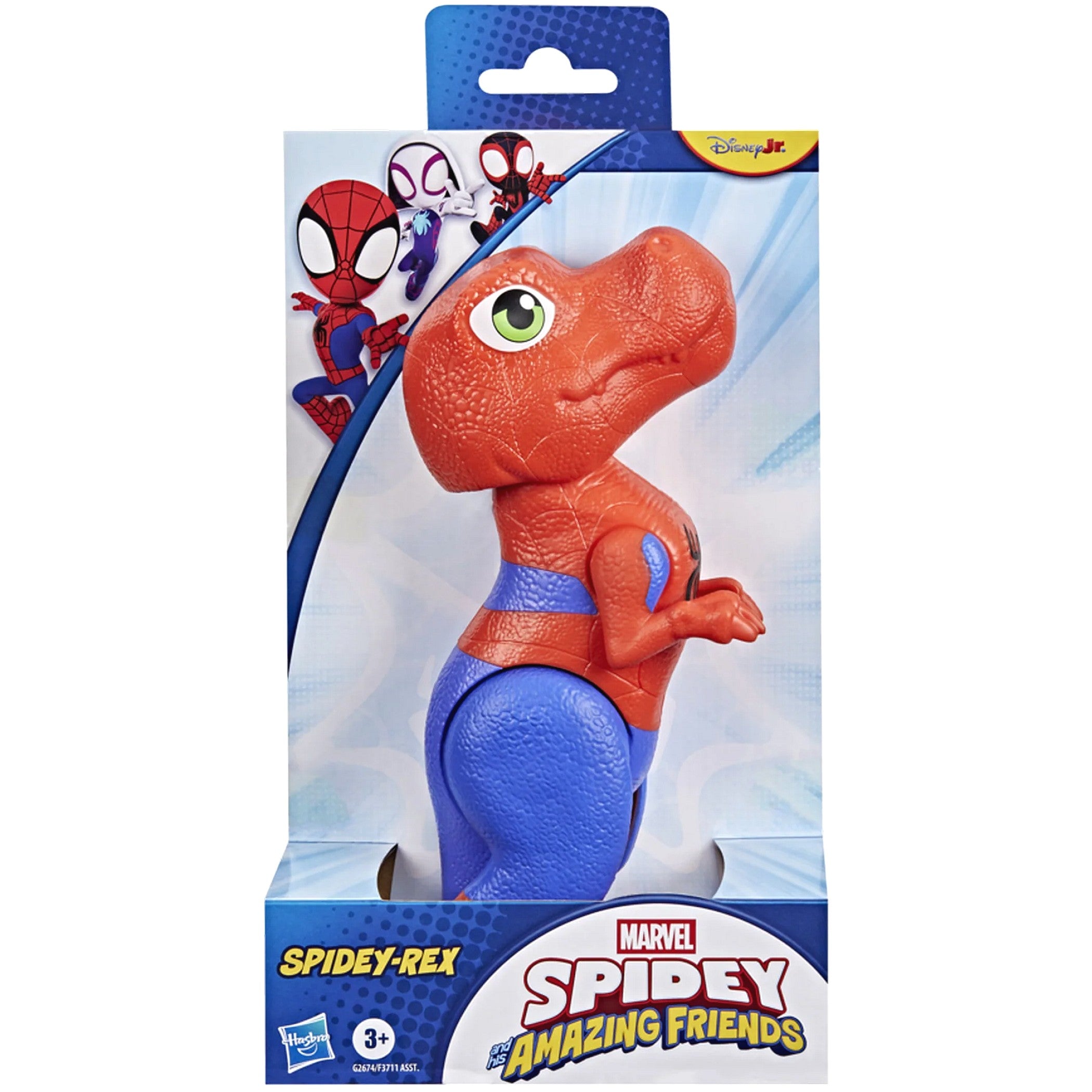 Marvel - Spidey and his Amazing Friends Supersized Spidey Rex Figure - Hasbro