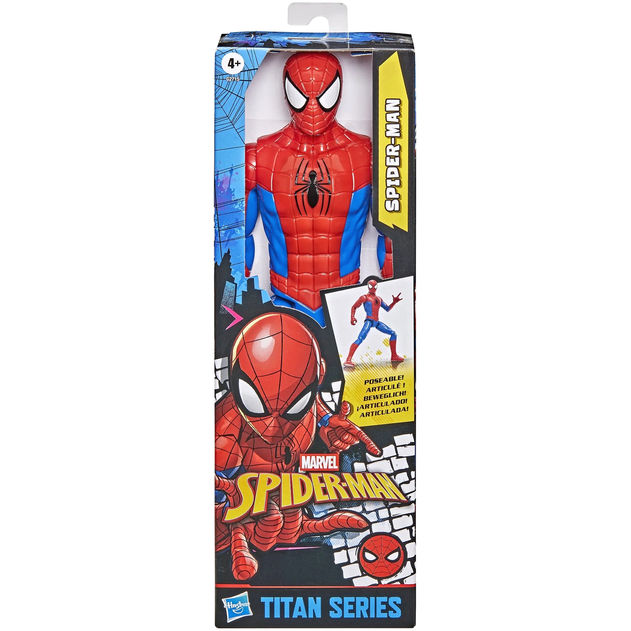 Spider-Man - Titan Series Marvel Spider-Man Figure - Hasbro