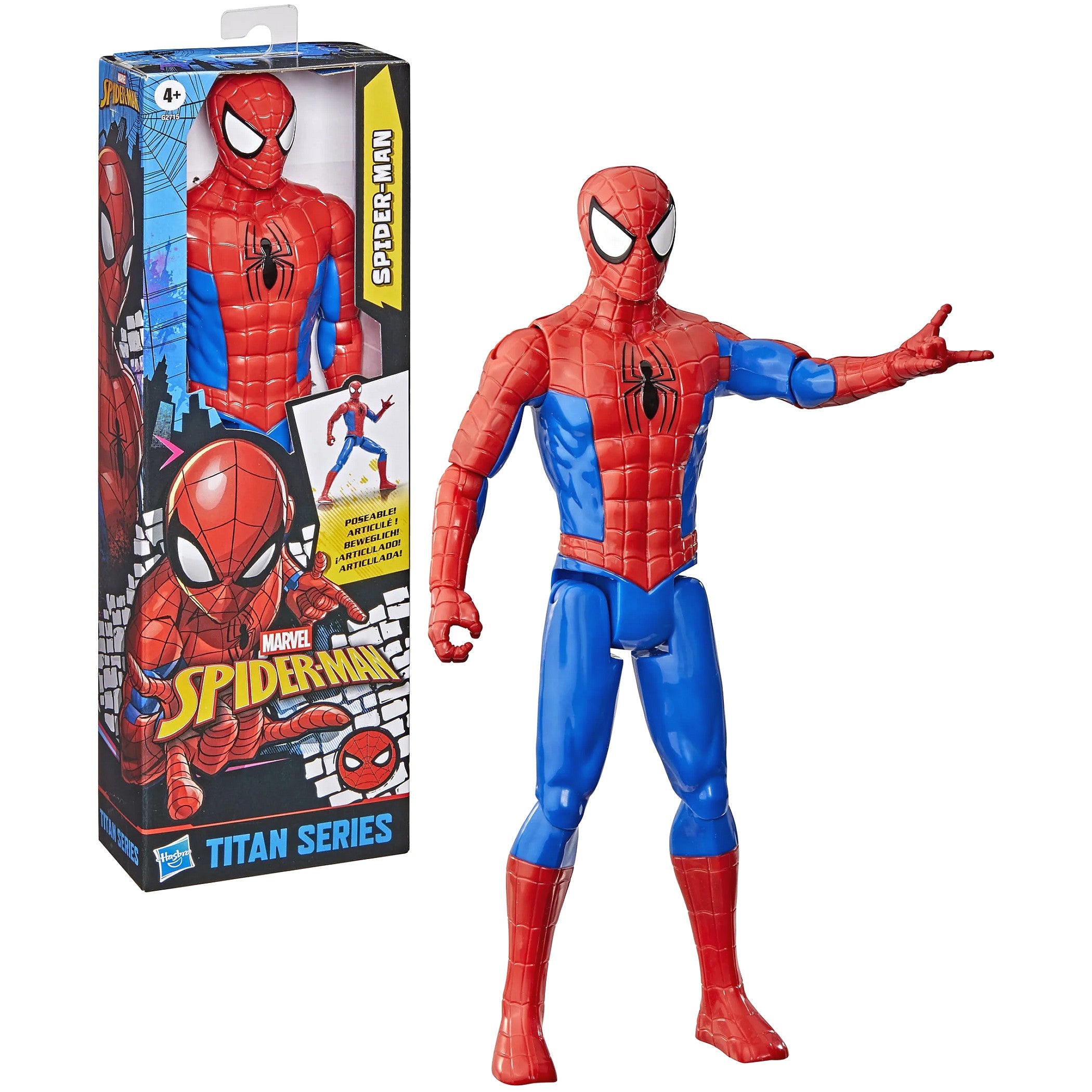 Spider-Man - Titan Series Marvel Spider-Man Figure - Hasbro