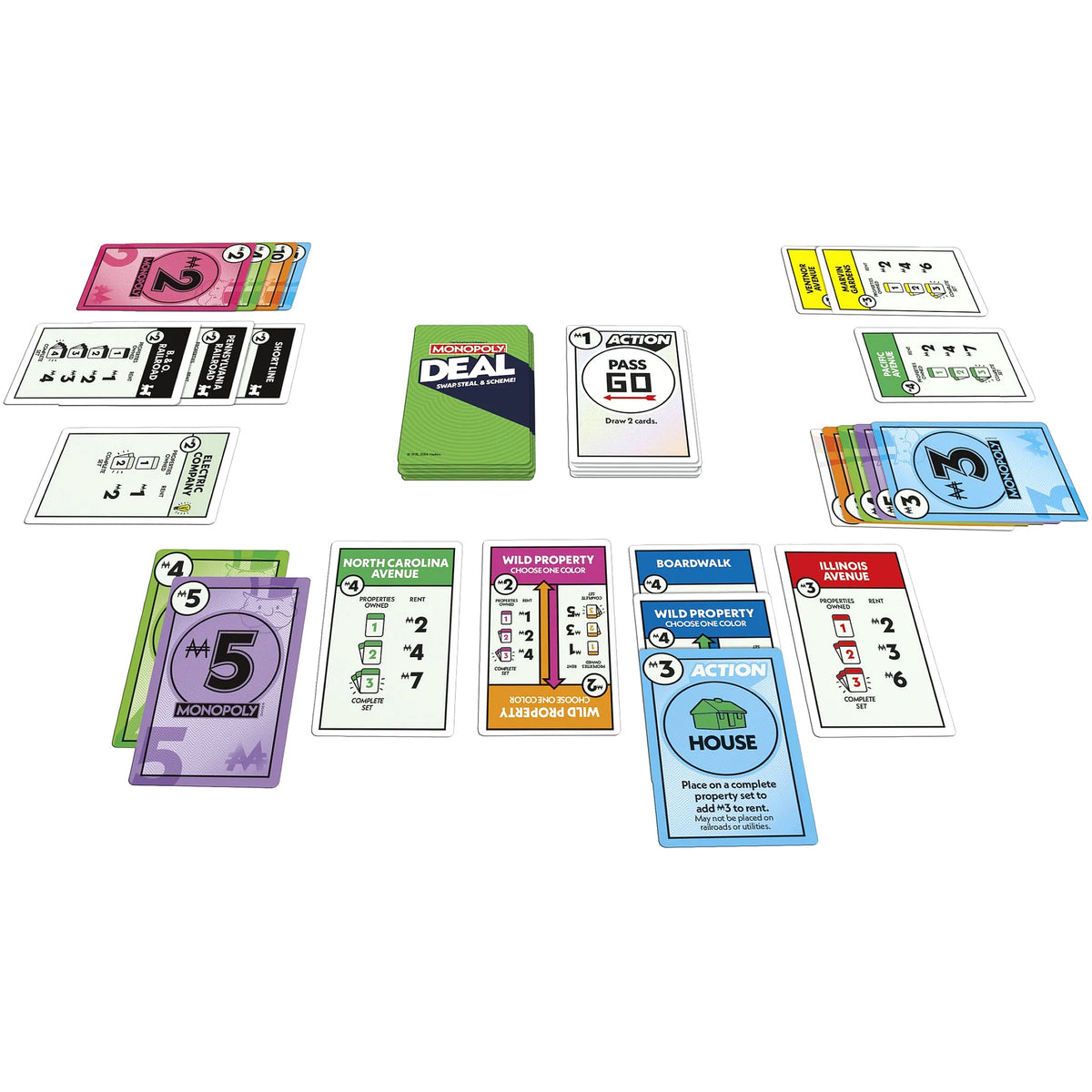 Monopoly - Deal Tin Card Game - Hasbro