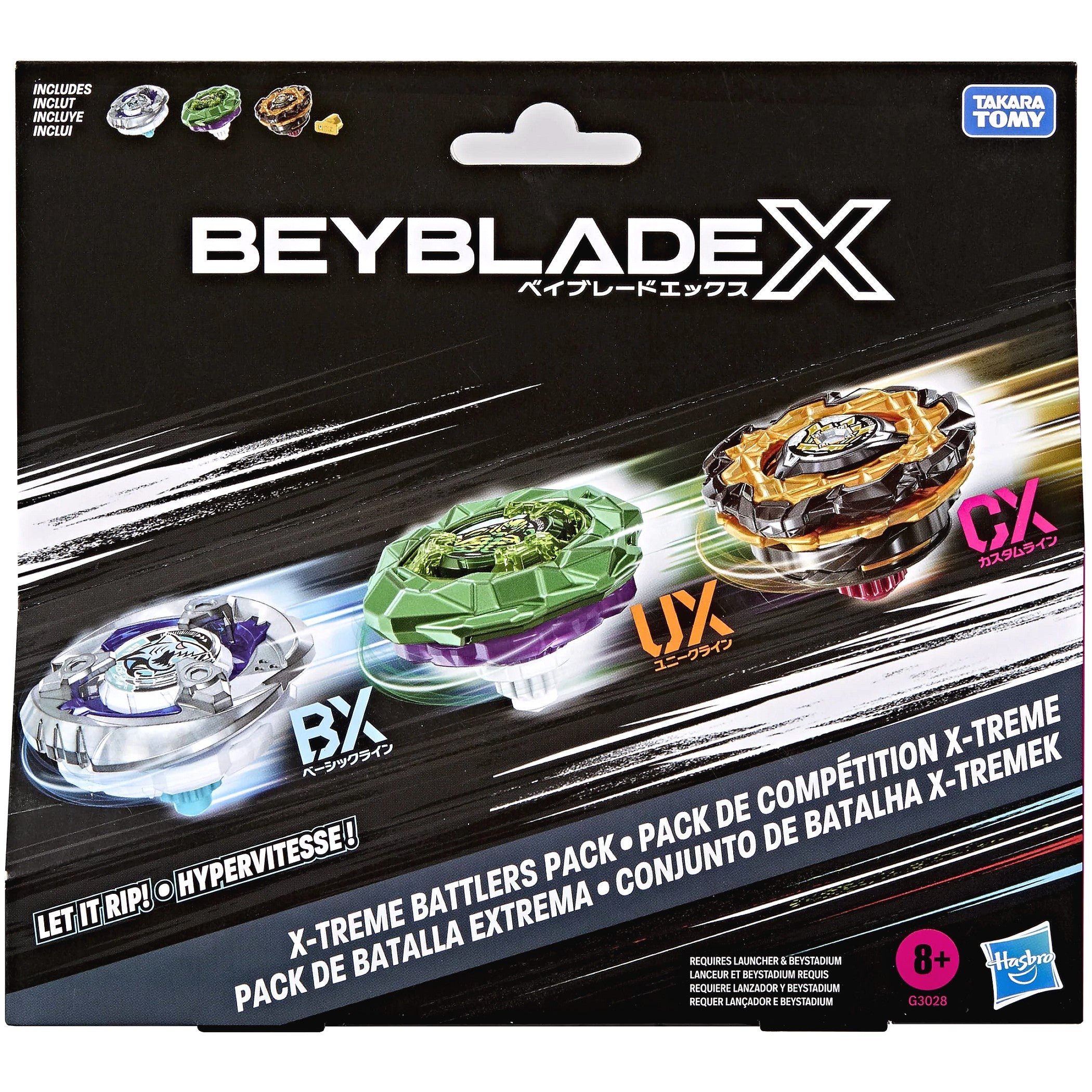 BEYBLADE X - X-Treme Battlers Pack Hasbro