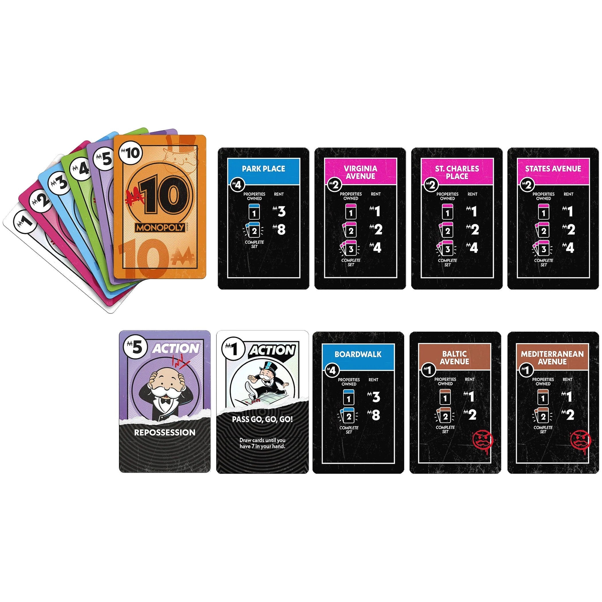 Monopoly - Deal No Mercy Card Game - Hasbro