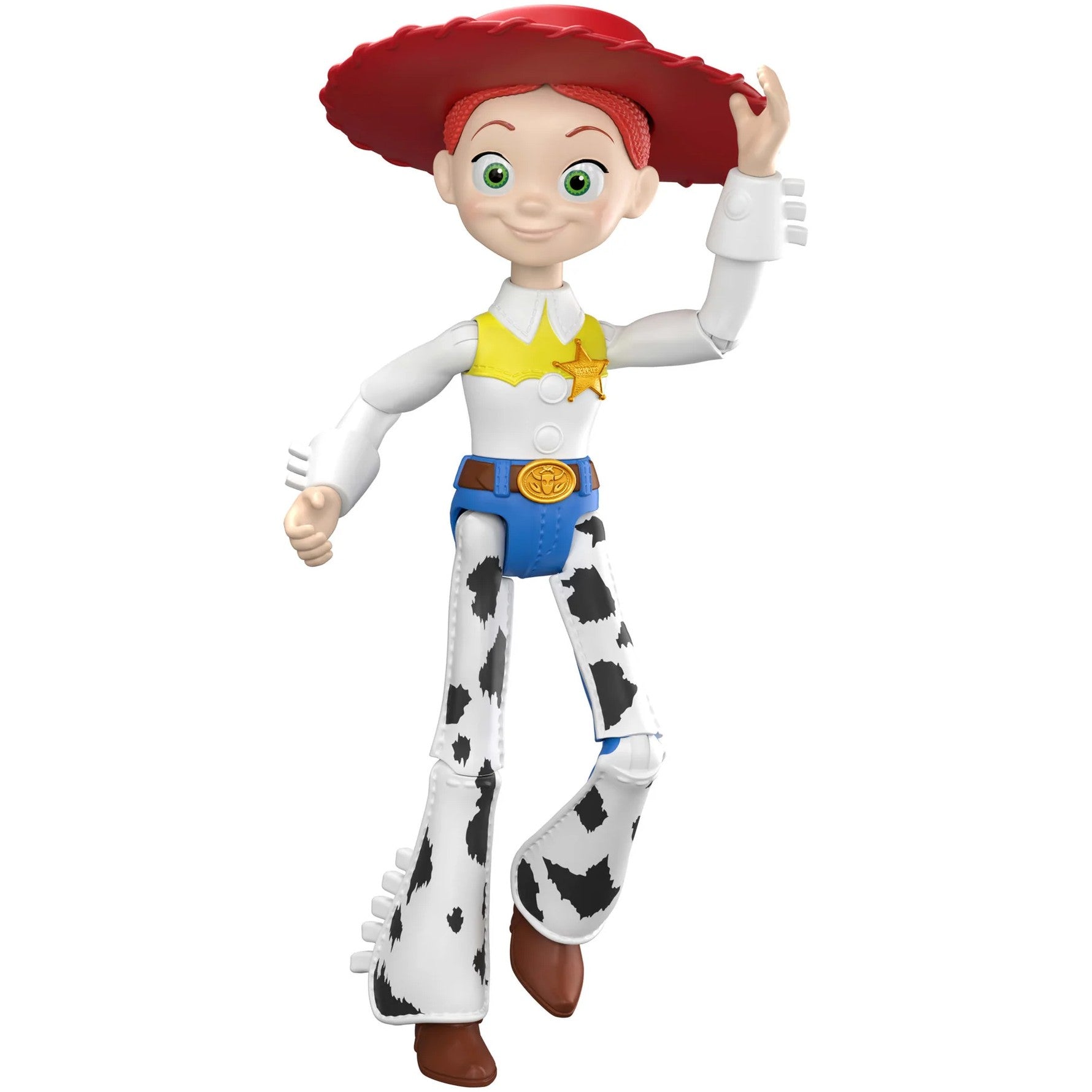 Disney Pixar - Toy Story 5 Jessie Figure 12-inch Tall Cowgirl 12 Posable Joints - Mattel