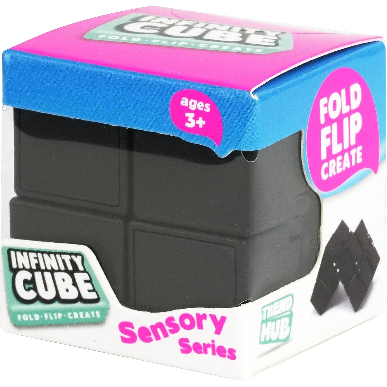 Trend Hub - Infinity Cube Black Sensory Series