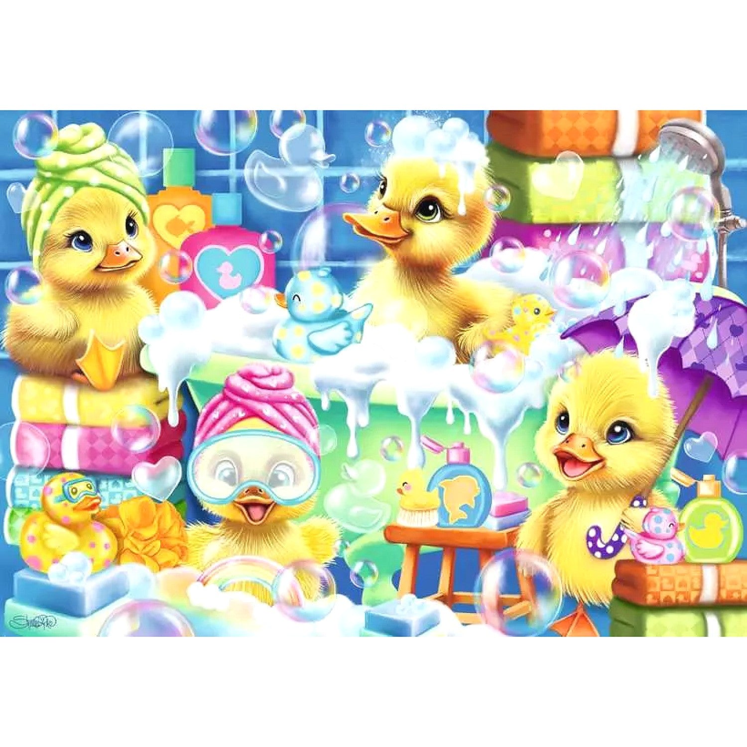 Ravensburger - Scrub a Dub Duckies Jigsaw Puzzle 35 Pieces