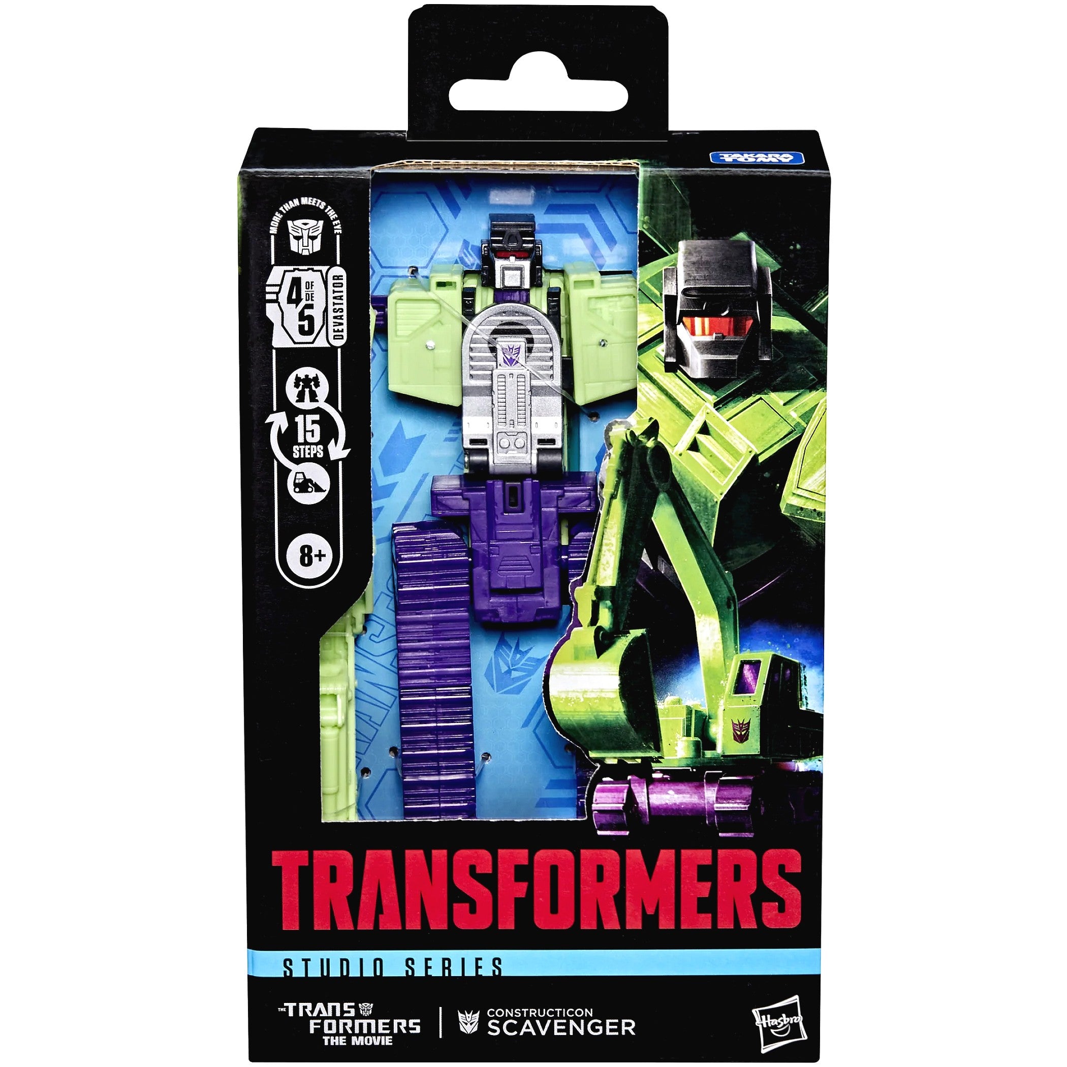 Transformers - Studio Series Deluxe Class The Transformers: The Movie Constructicon Scavenger - Hasbro