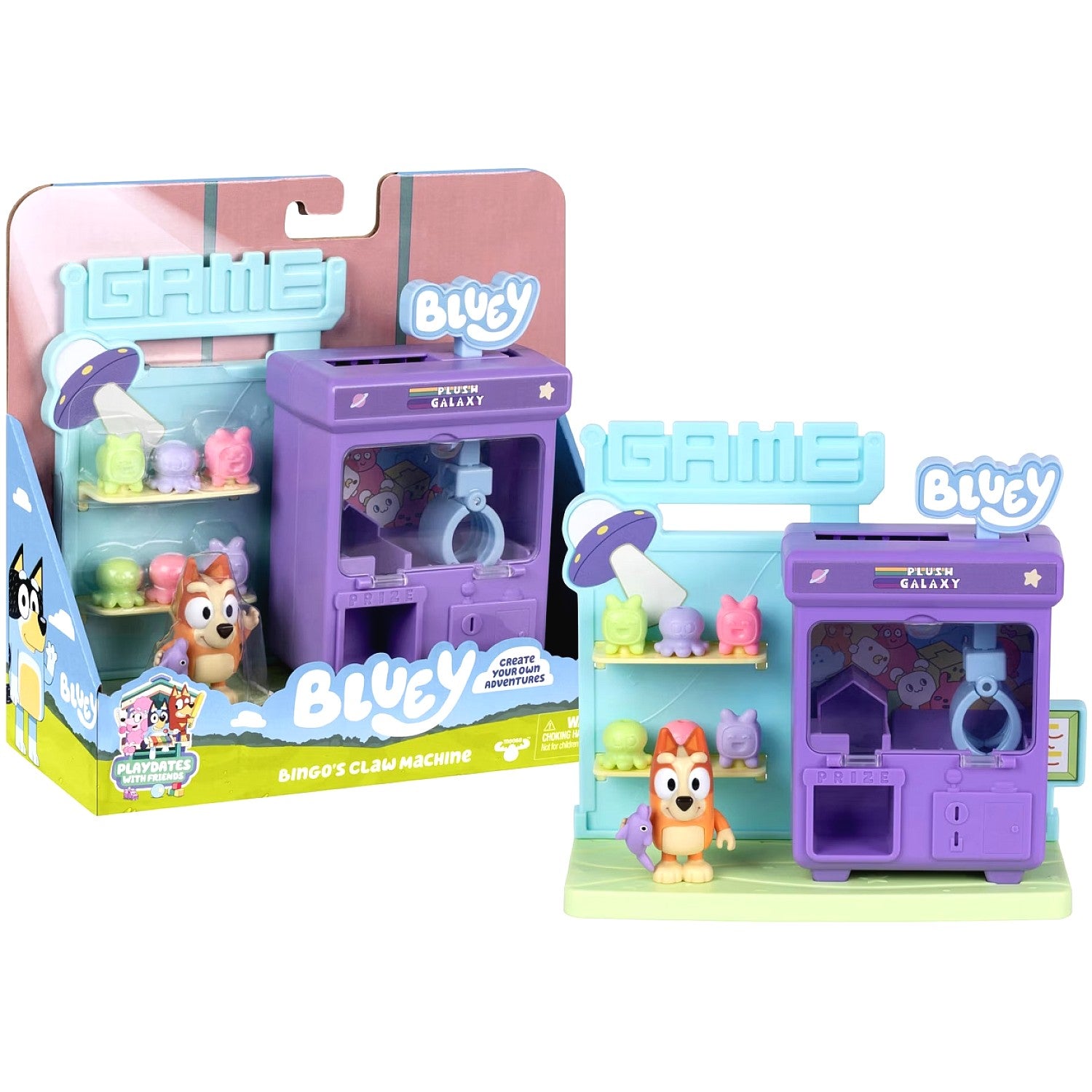 Bluey - Mini Playset Claw Machine