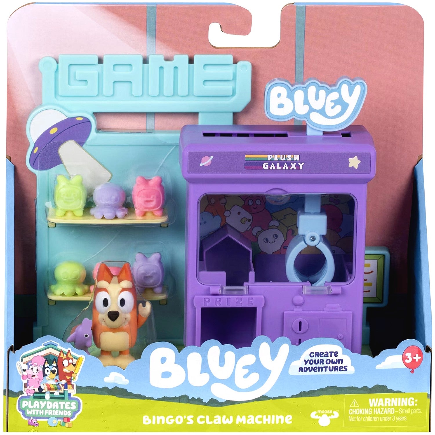 Bluey - Mini Playset Claw Machine