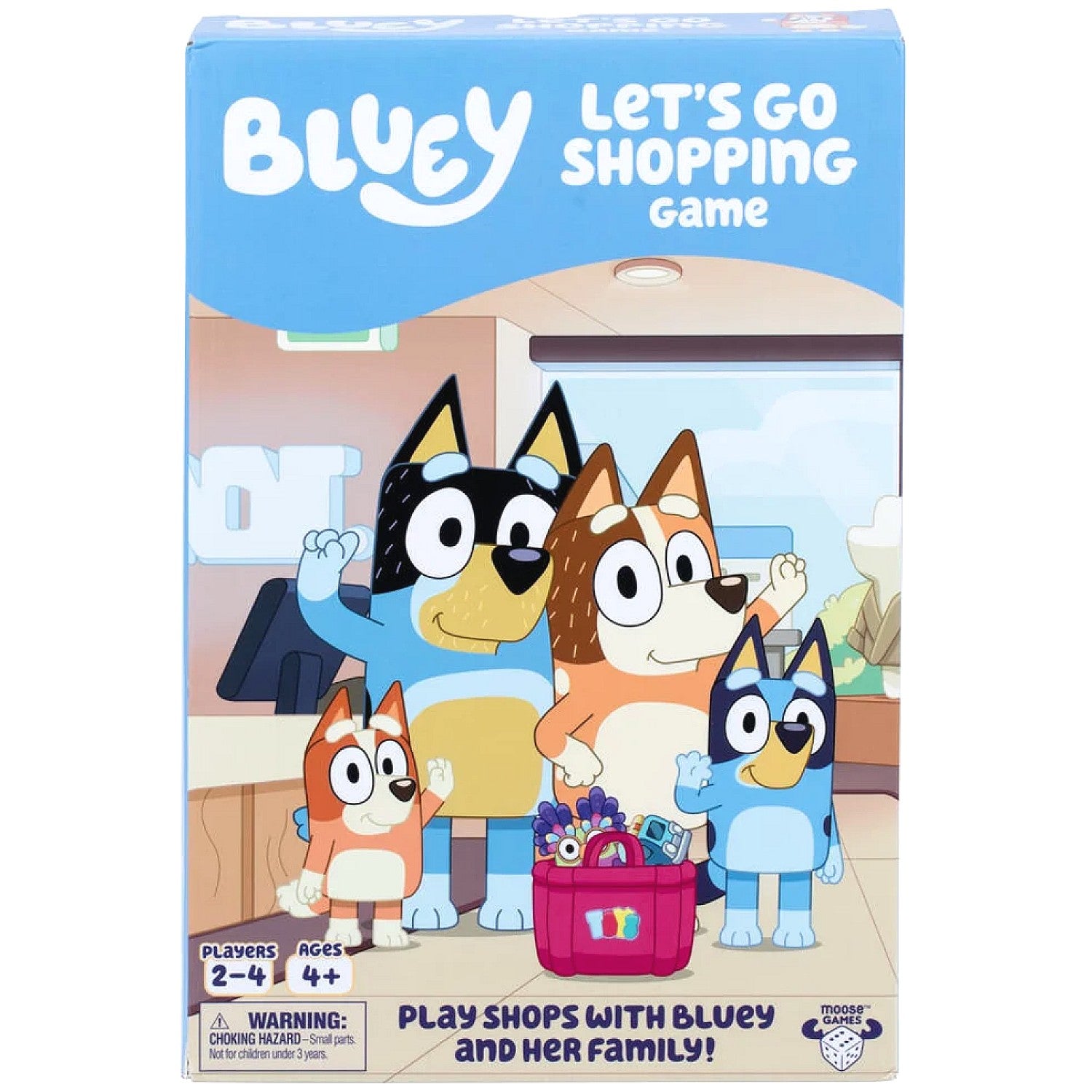 Bluey - Let's Go Shopping Game