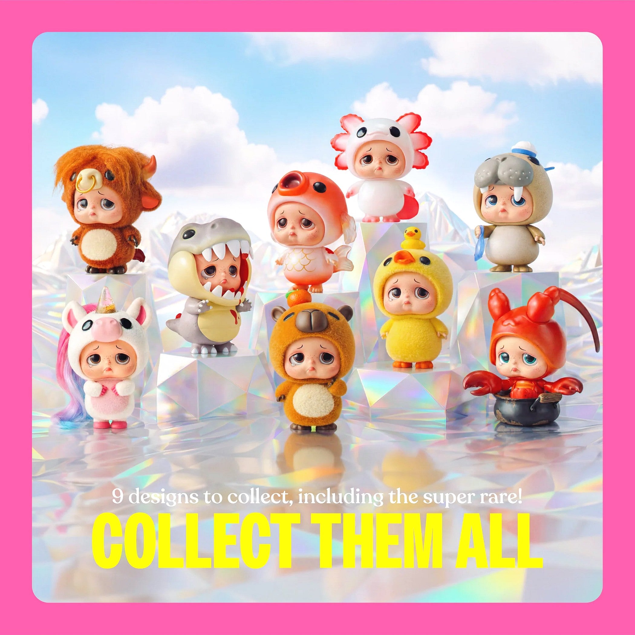 STARBOX - Sad Baby Animals Vinyl Collectibles Series 1 Box Blind Box