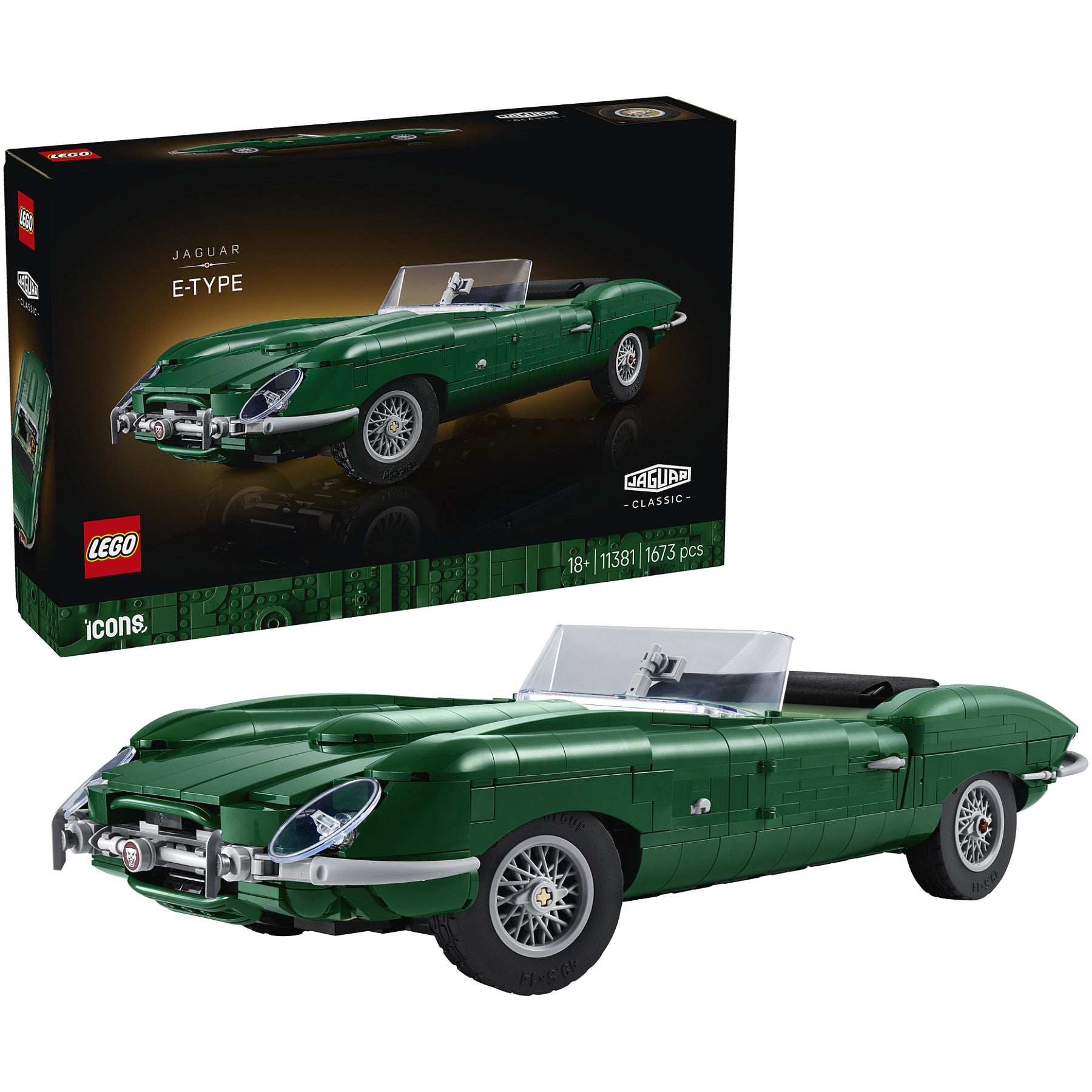 LEGO® 11381 Jaguar E-Type - Icons