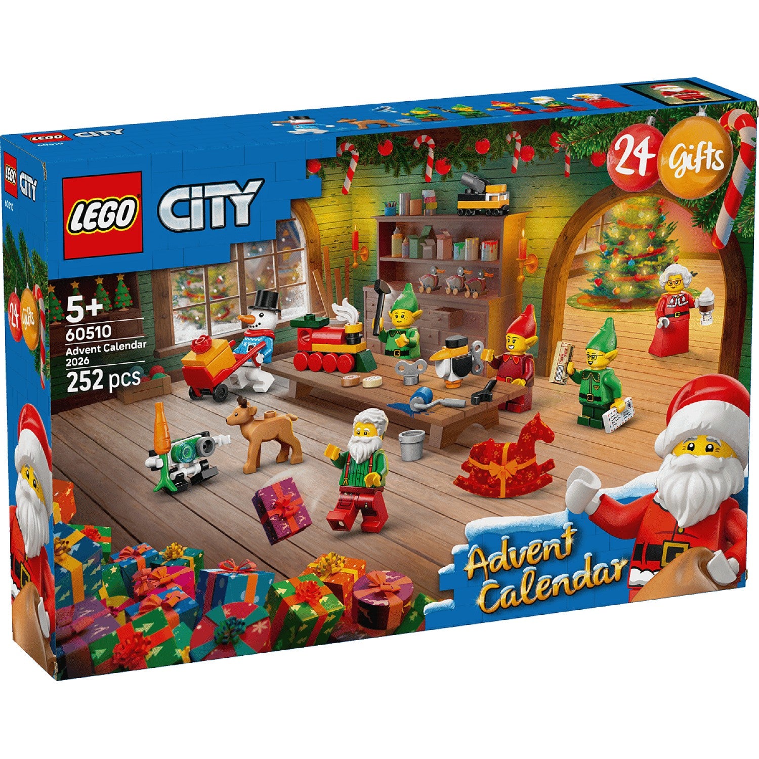 LEGO® 60510 City Advent Calendar 2026 - City