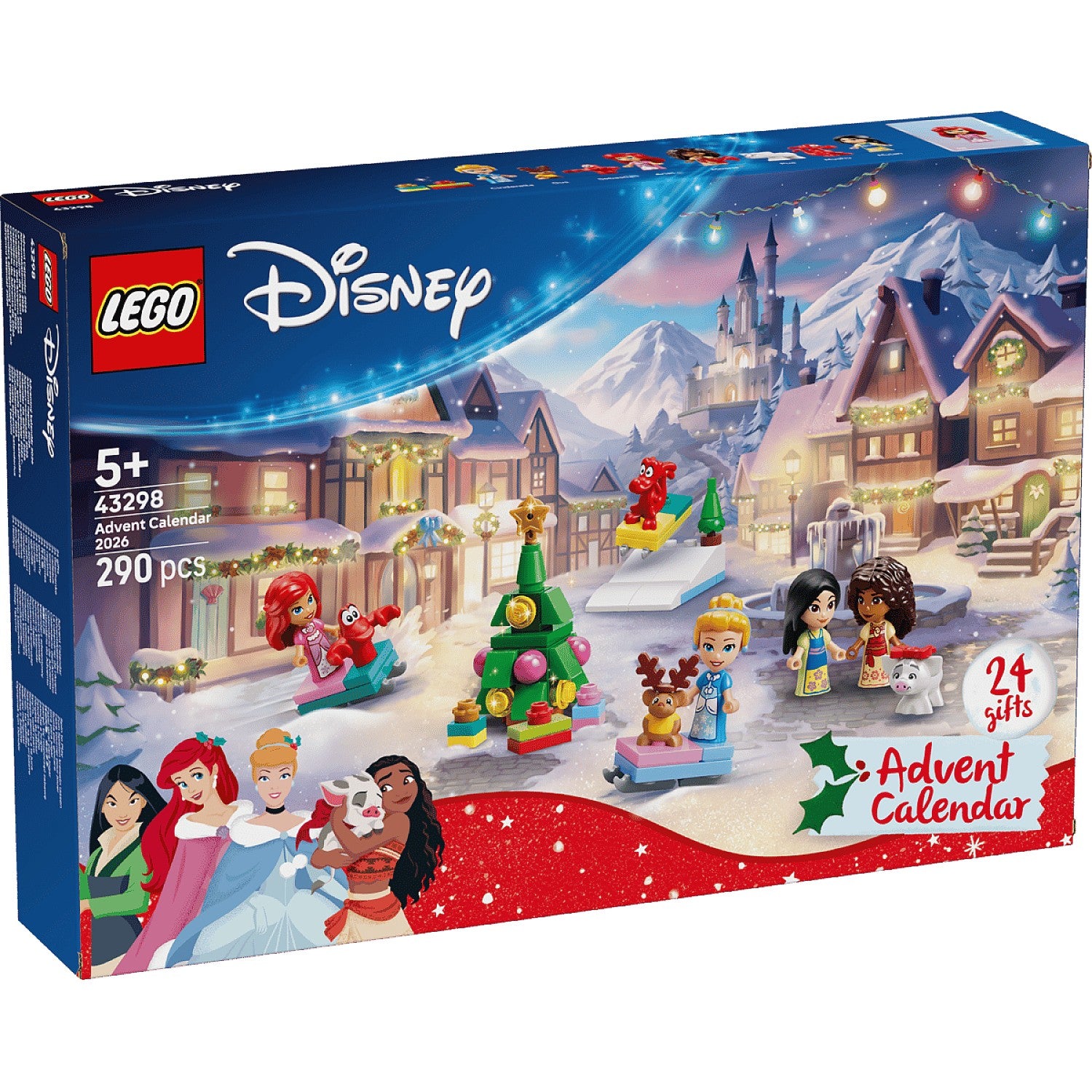 LEGO® 43298 Disney Princess Advent Calendar 2026 - Disney
