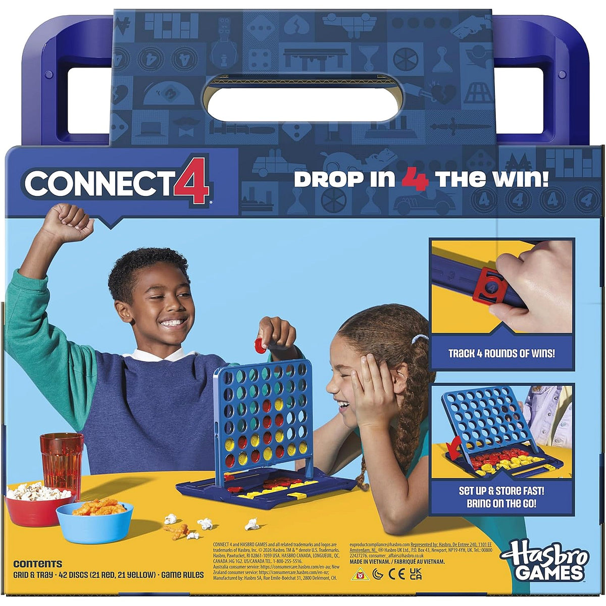 Hasbro Games - Connect 4 Game Refresh G1500