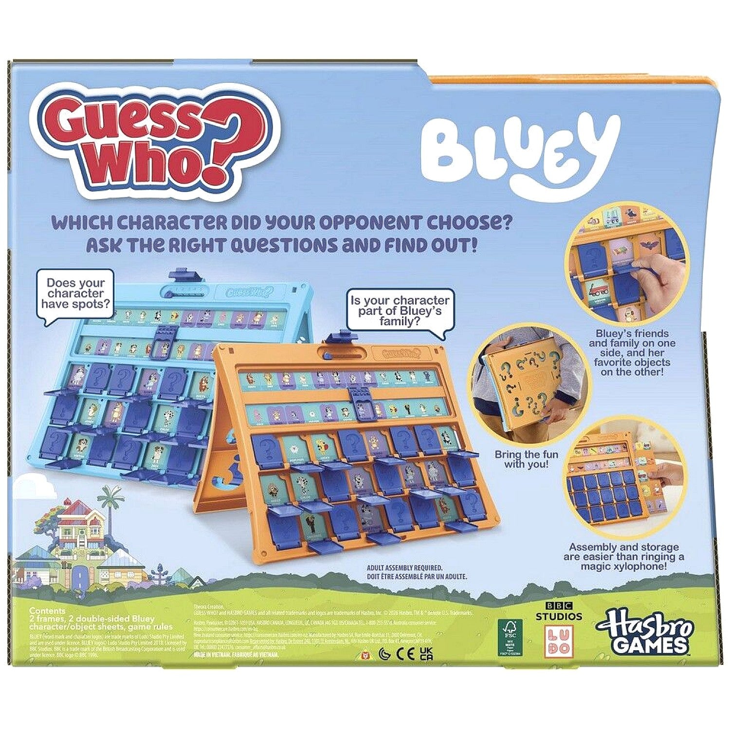 Hasbro Games - Guess Who? Bluey Game