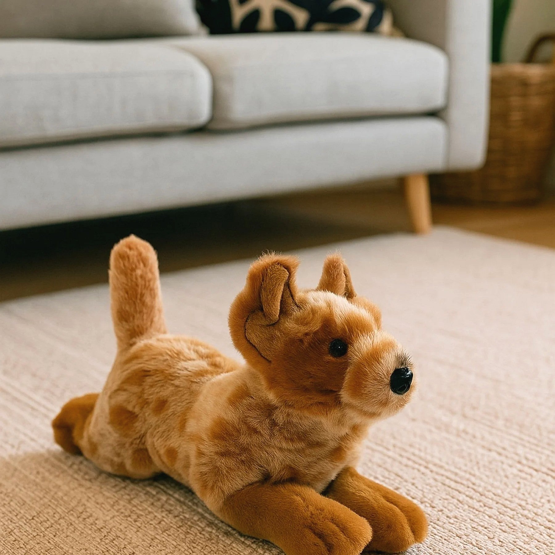 Bocchetta - Flame Red Cattle Dog Floppy Soft Plush 28cm