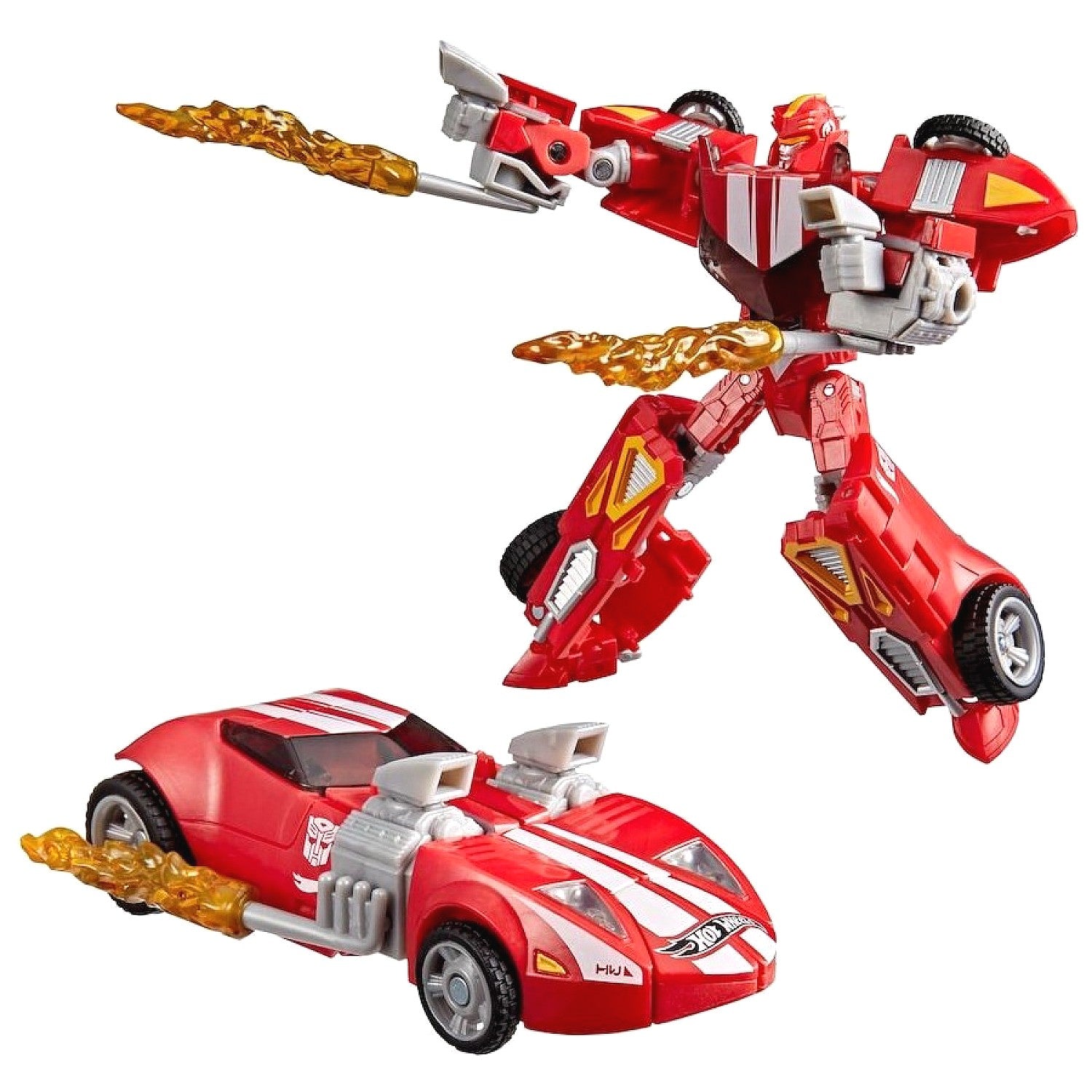 Transformers - Collaborative Hot Wheels X Transformers Twin Mill (Red) Action Figure - Hasbro