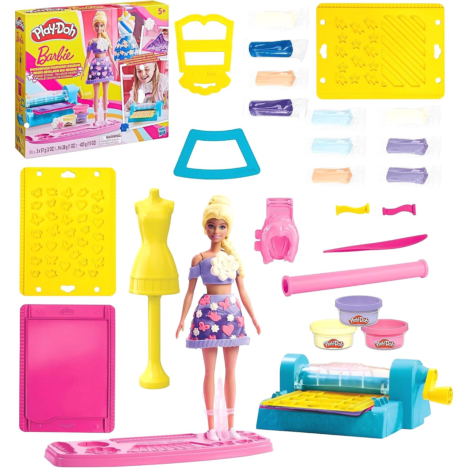 Play-Doh - Barbie Designer Pattern Studio Playset - Hasbro
