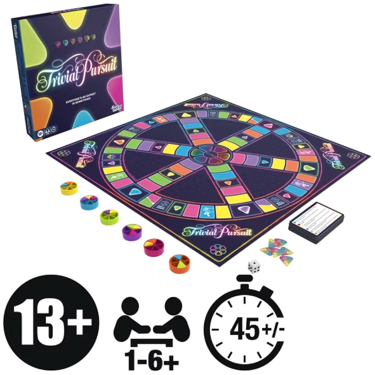 Hasbro Games - Trivial Pursuit Refresh 2026 Family Board Game