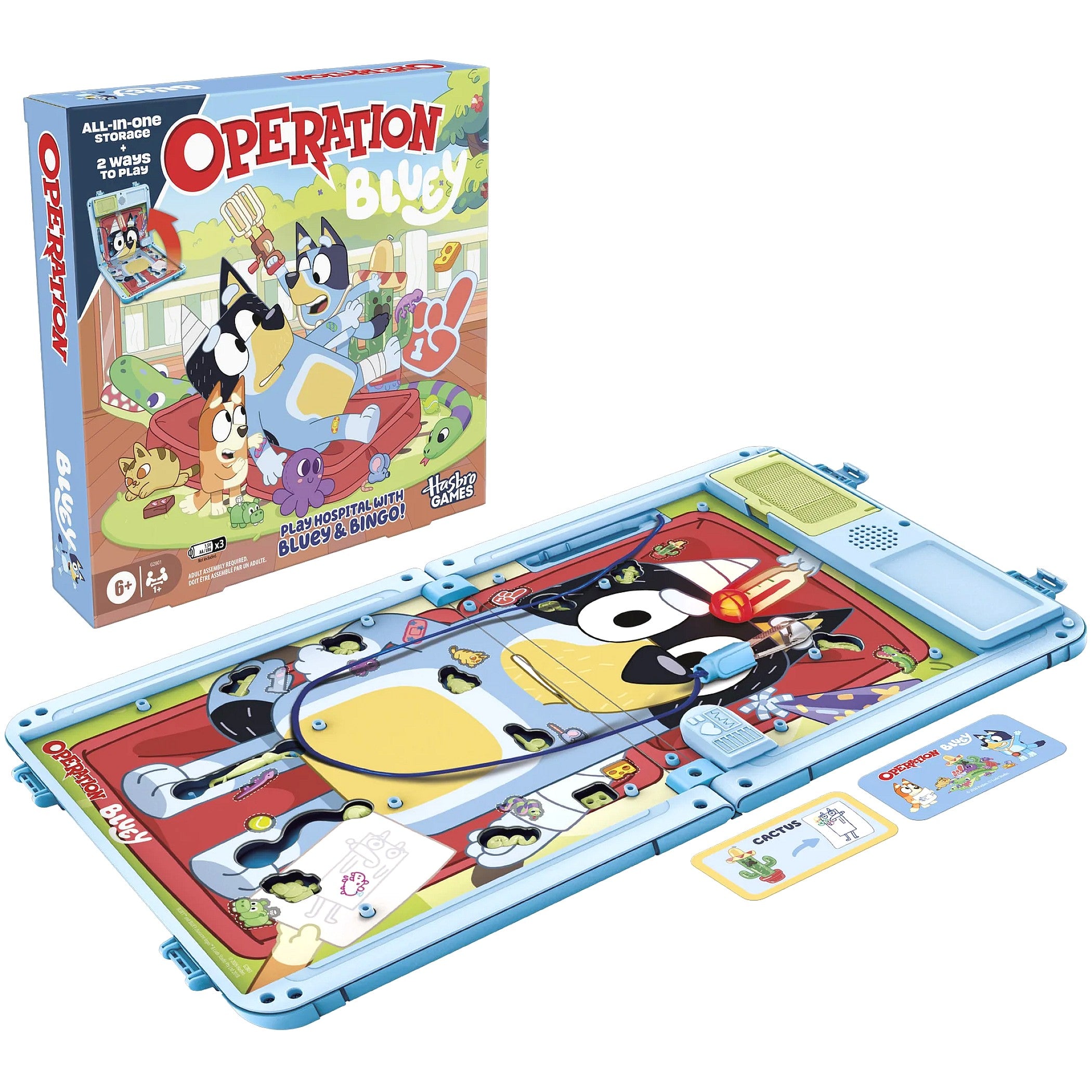 Hasbro GAMES - Operation Bluey Edition Game