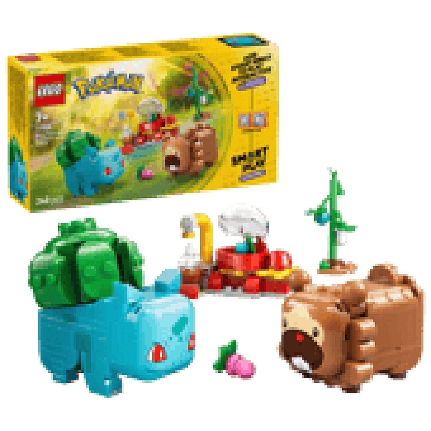 LEGO® 72155 SMART Play™ Compatible Berry Bash with Bulbasaur and Bidoof - Pokémon™