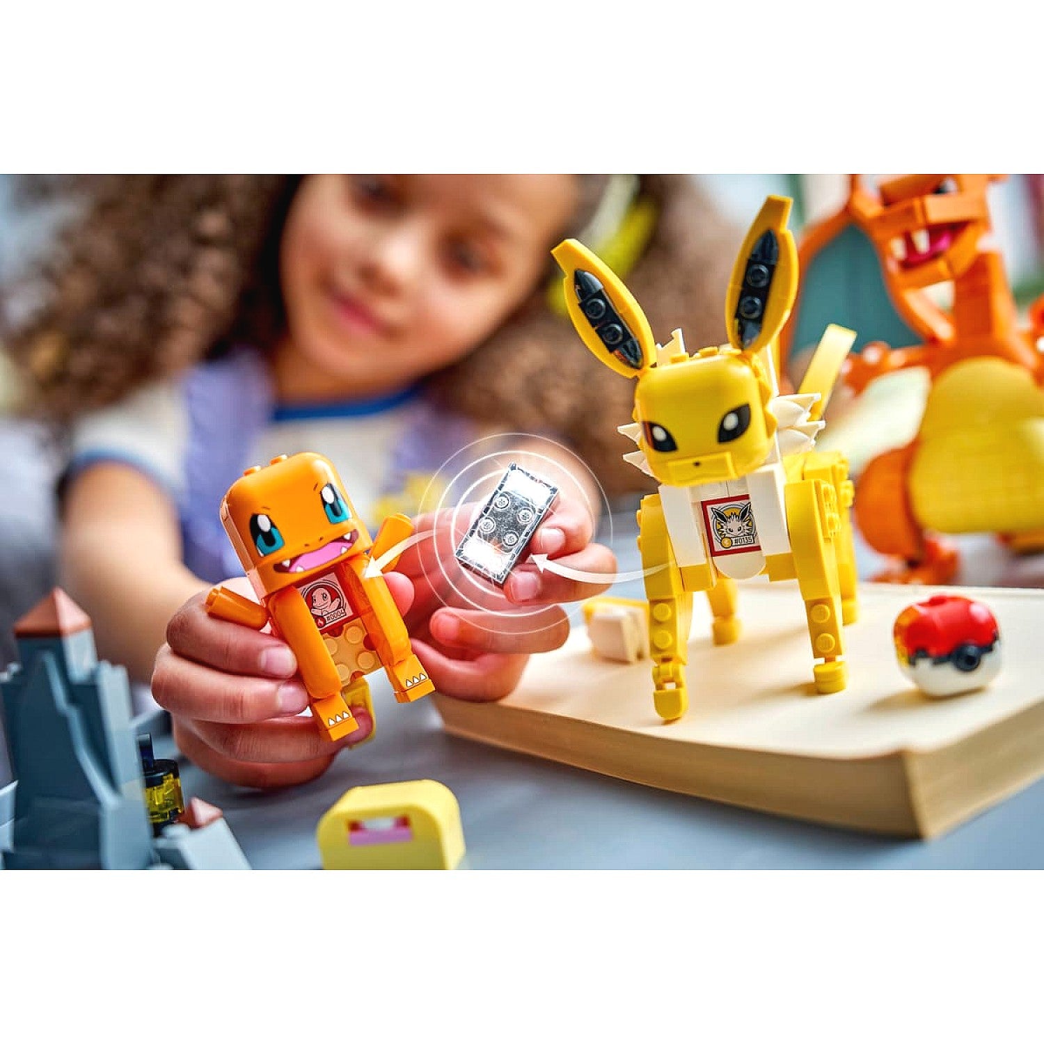 LEGO® 72157 SMART Play™ Compatible Charmander and Geodude's Cavern Clash - Pokémon™