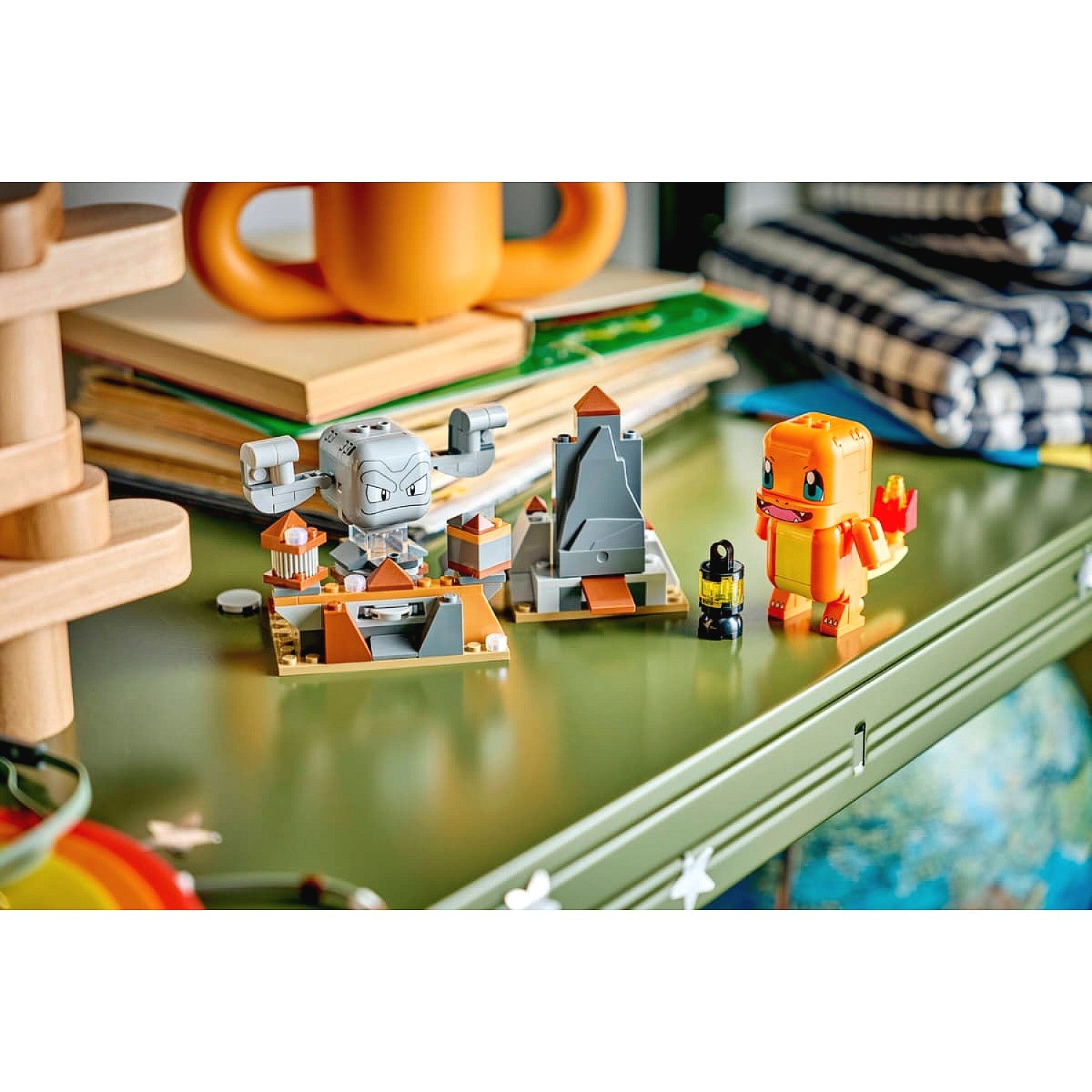 LEGO® 72157 SMART Play™ Compatible Charmander and Geodude's Cavern Clash - Pokémon™