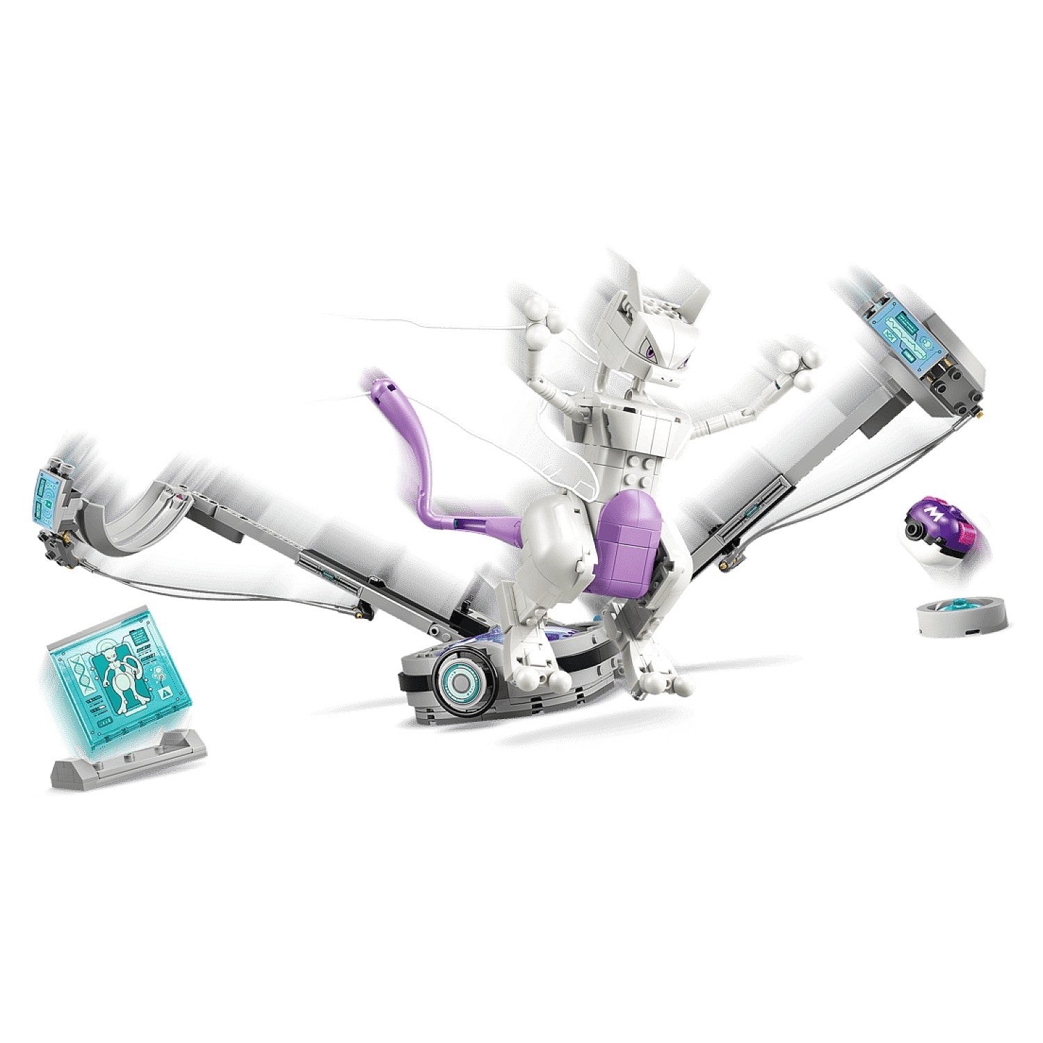LEGO® 72163 SMART Play™ Compatible Mewtwo's Lab Break - Pokémon™