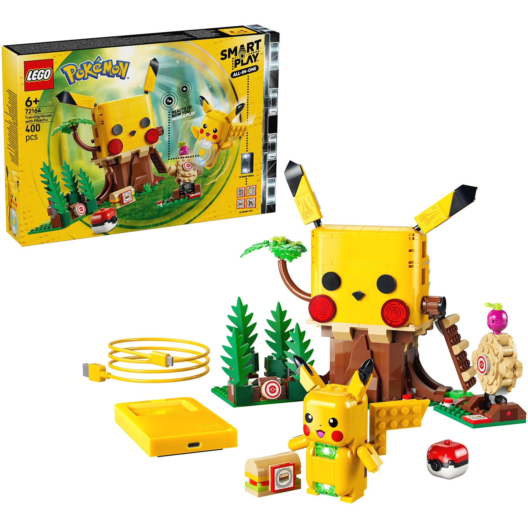 LEGO® 72164 SMART Play™ All-In-One Training House with Pikachu - Pokémon™