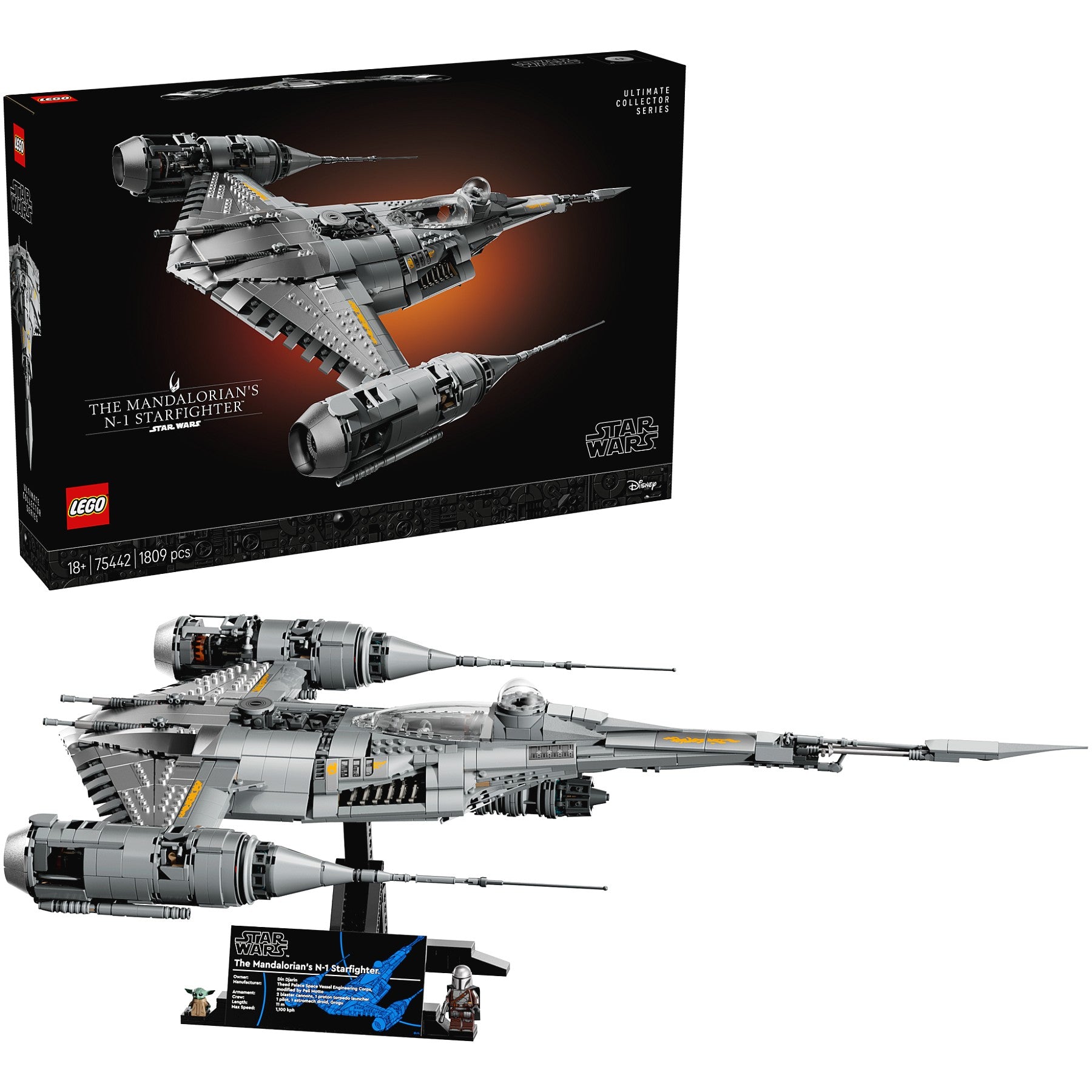 LEGO® 75442 The Mandalorian's N-1 Starfighter™ - Star Wars
