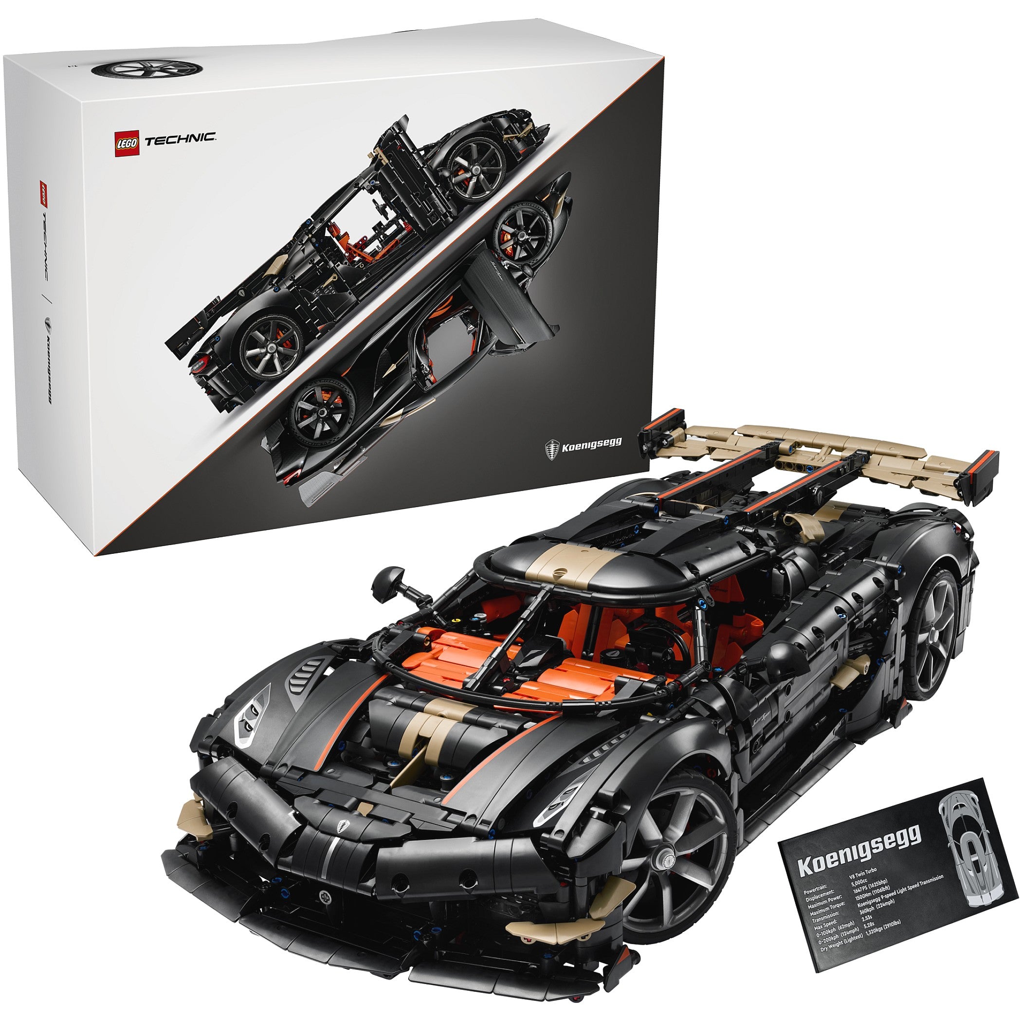 LEGO® 42232 Koenigsegg Sadair's Spear Megacar - Technic